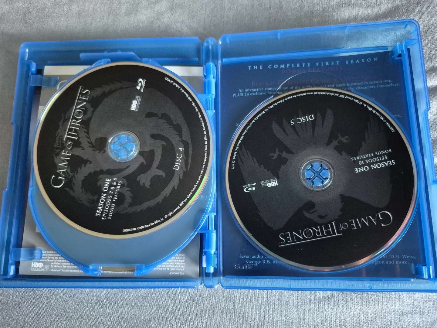 Game of Thrones Season 1 Blu-Ray - photo 5