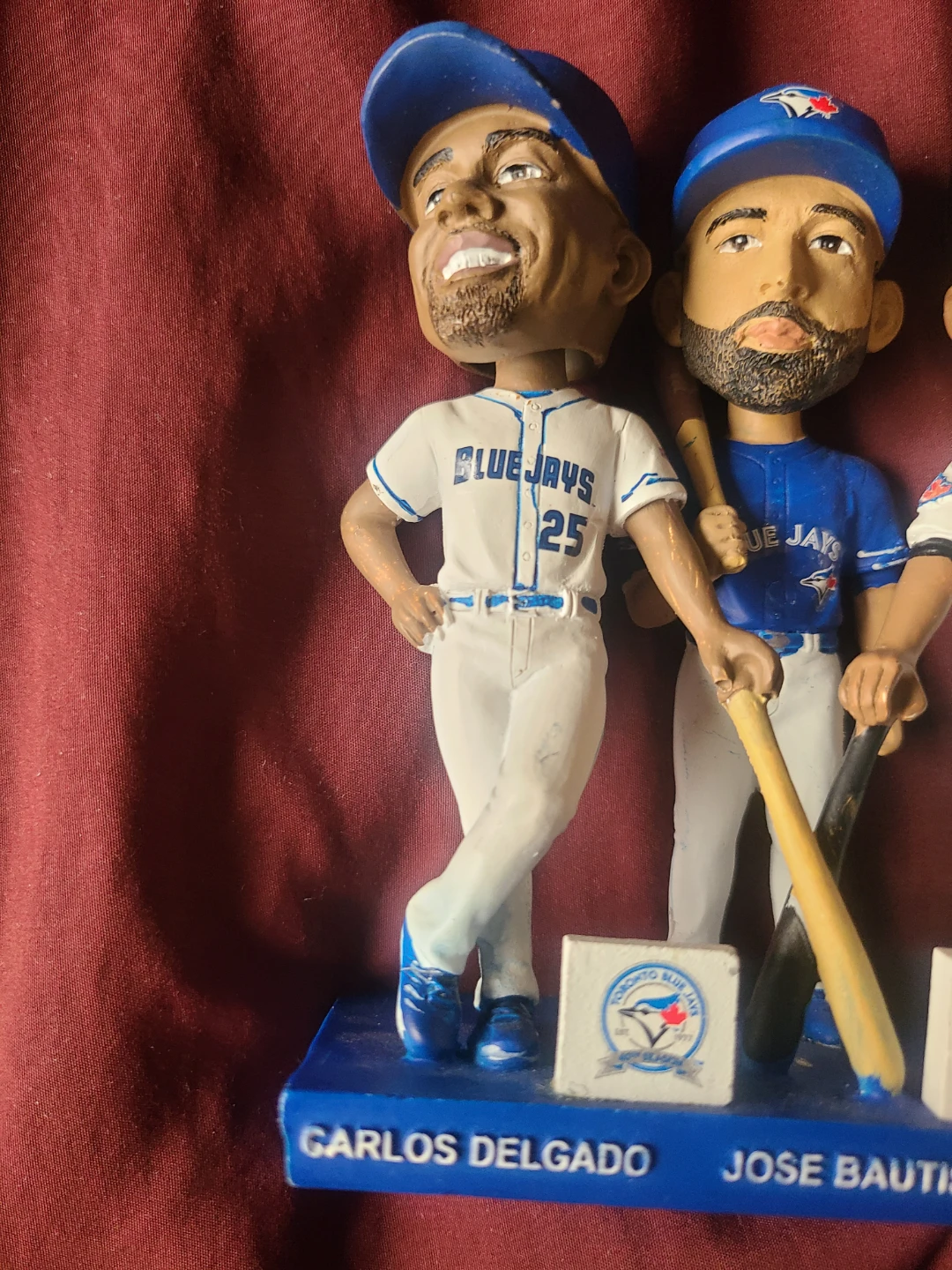 Toronto Blue Jays Bobblehead  -  Delgado, Bautista, Vernon Wells - photo 5