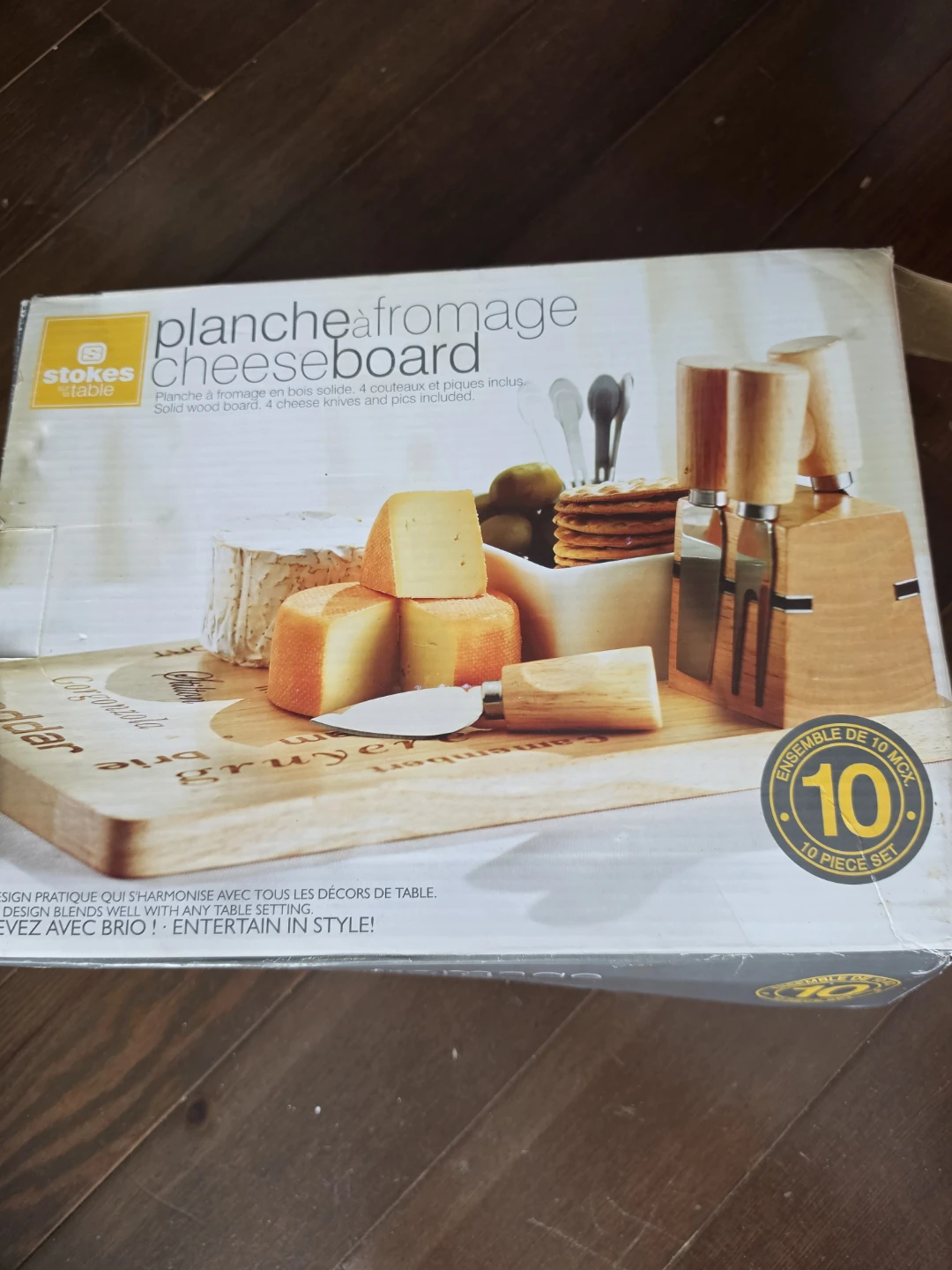 Stokes Cheese Board Set 10 piece set
