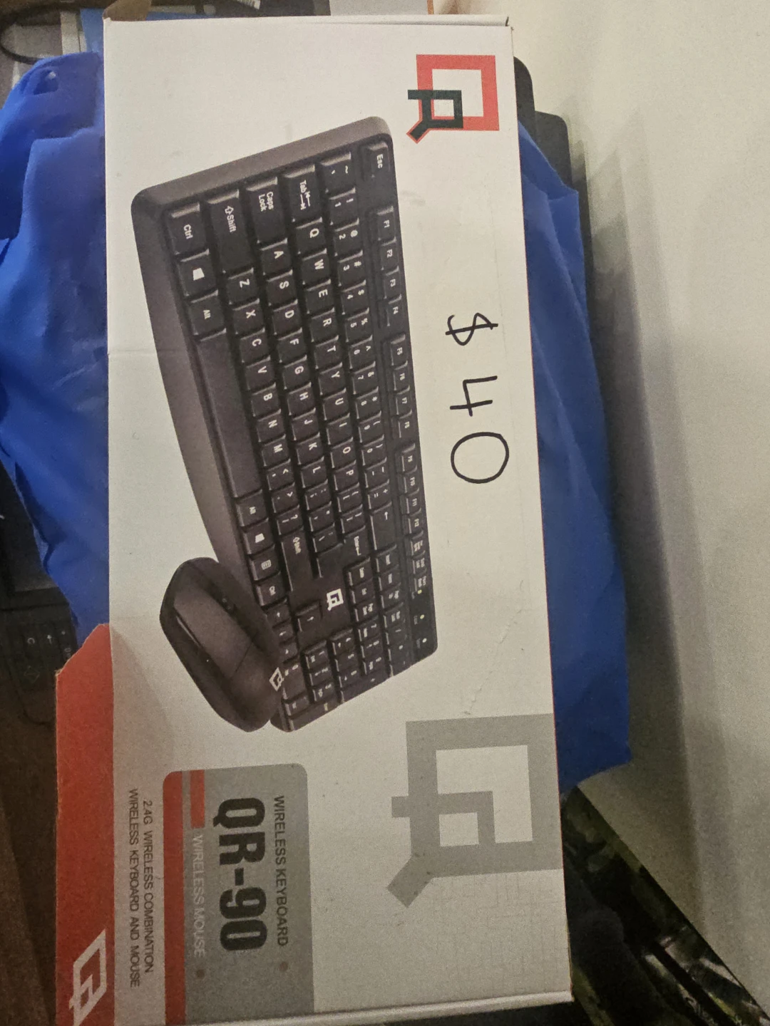 QR-90 Wireless Keyboard and Mouse Combo