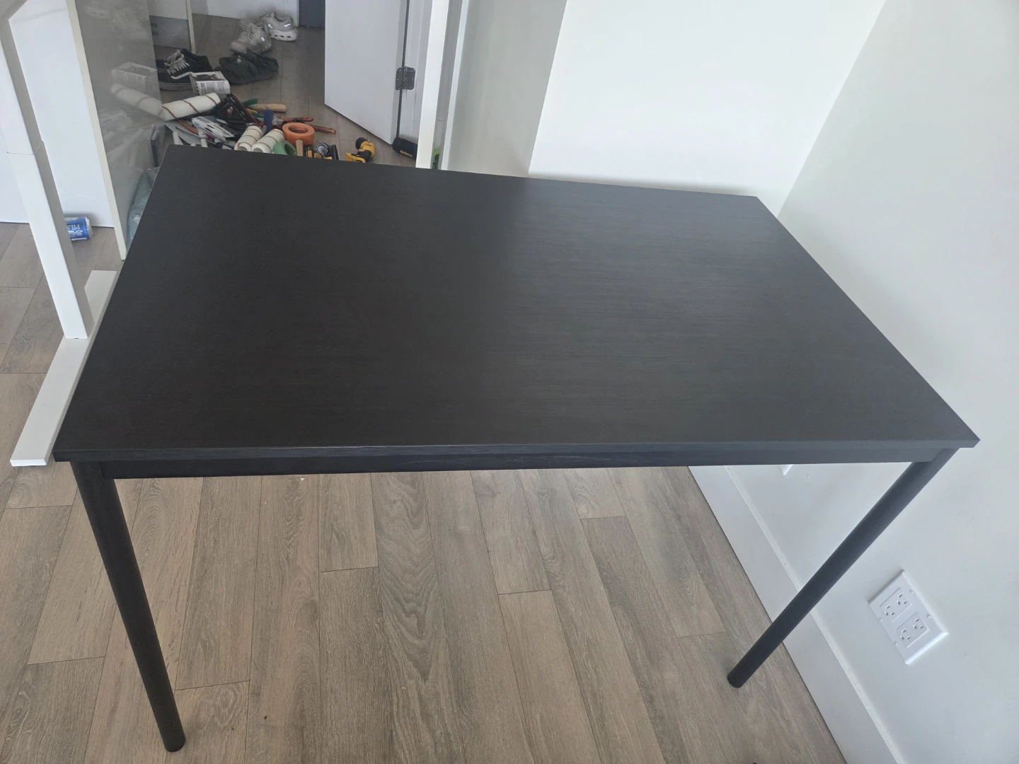 IKEA SANDSBERG table black, 110x67 cm (43 1/4x26 3/8")