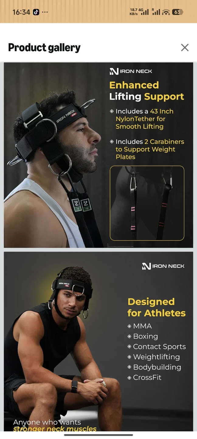 Iron Neck Alpha Neck Training System - photo 5