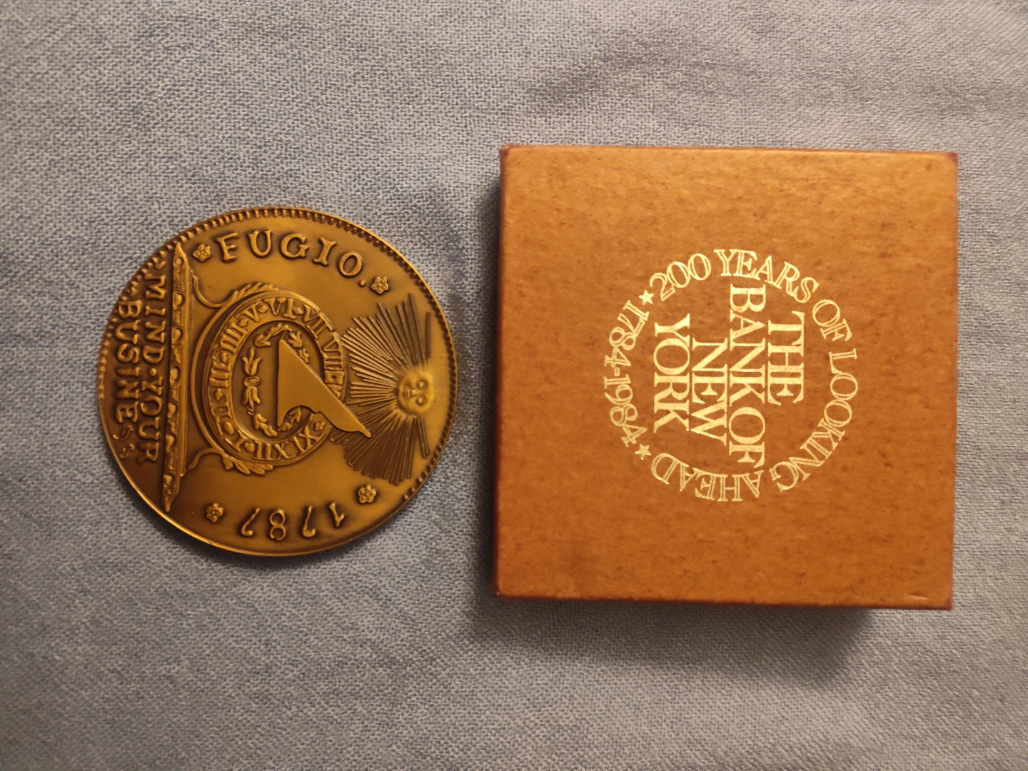 The Bank of New York 200th Anniversary Commemorative Coin