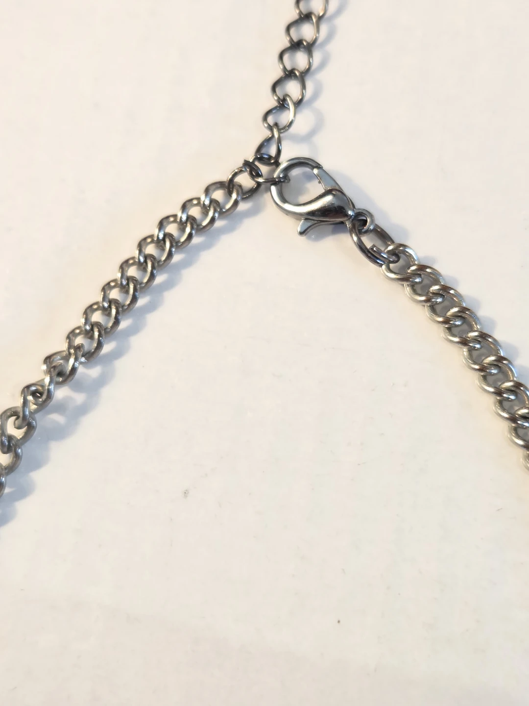 Silver-tone Statement Necklace with Rhinestones - photo 4