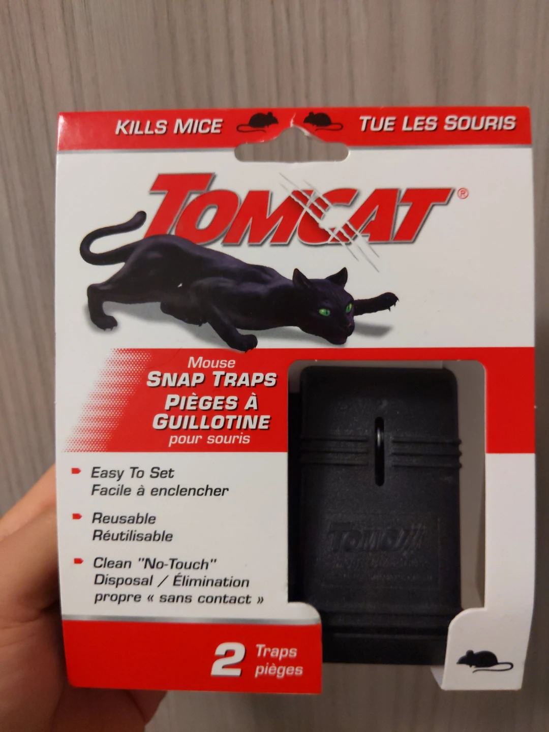 Tomcat Mouse Snap Traps - 2 Pack