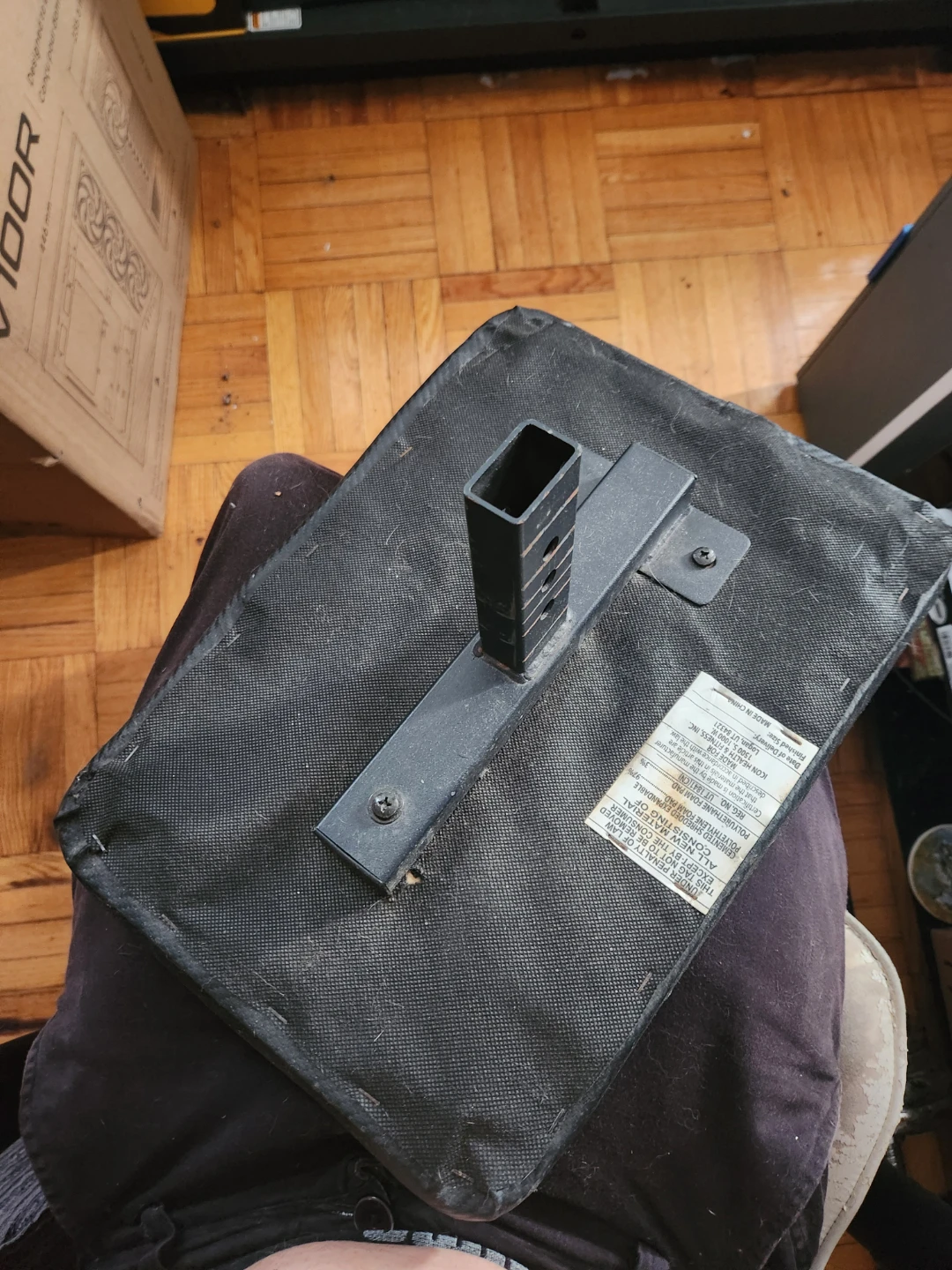 Black Carbon Fibre Workout Pad - photo 2