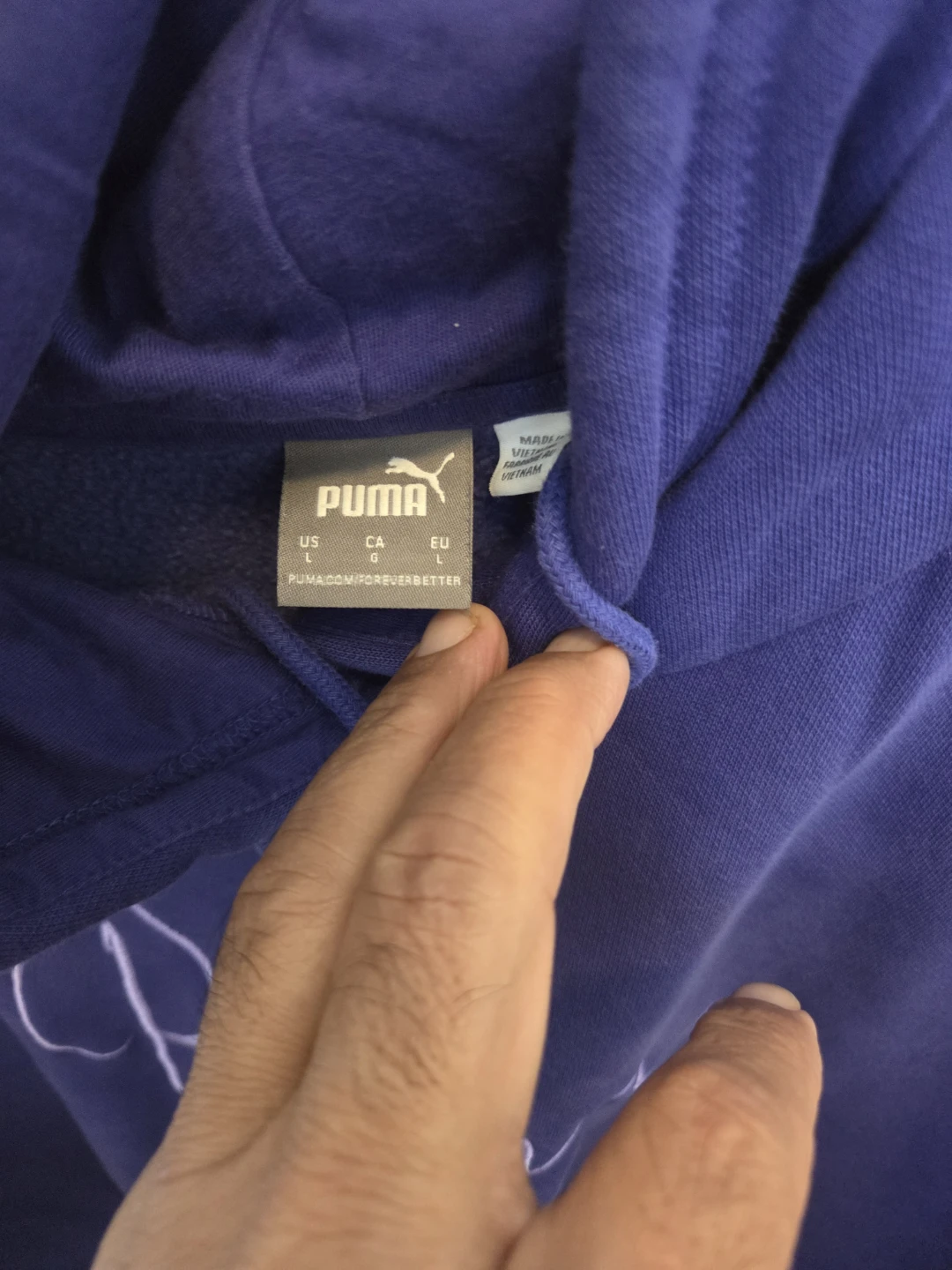 Puma Purple Hoodie - photo 2