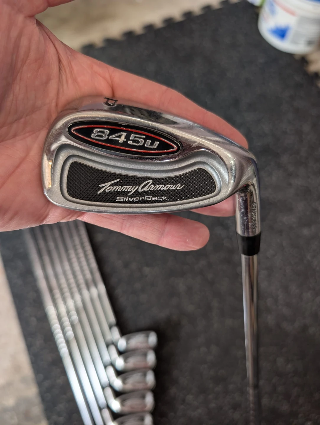 Tommy Armour 845U SilverBack Golf Irons- right handed - photo 4