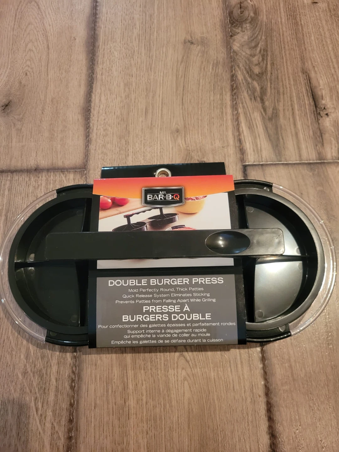 Mr. BBQ Double Burger Press