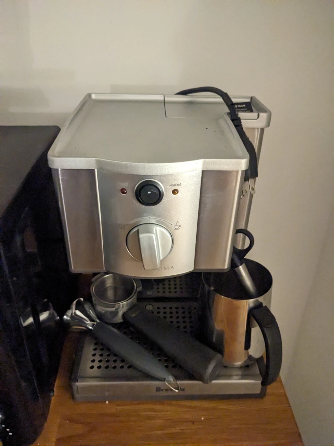 Breville Café Roma Pump Espresso Machine
