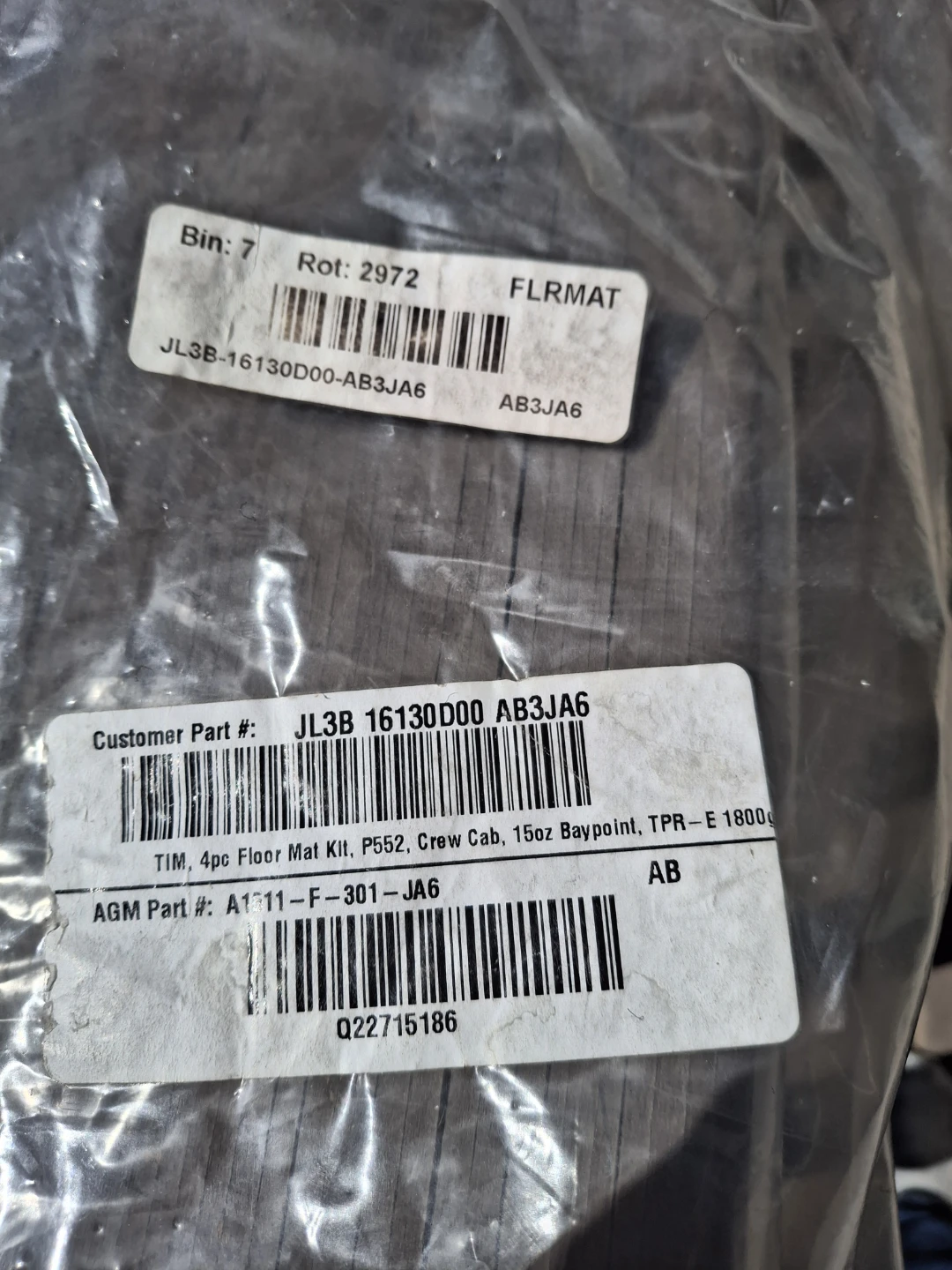 Ford 2015-2020 crew cab floor mats