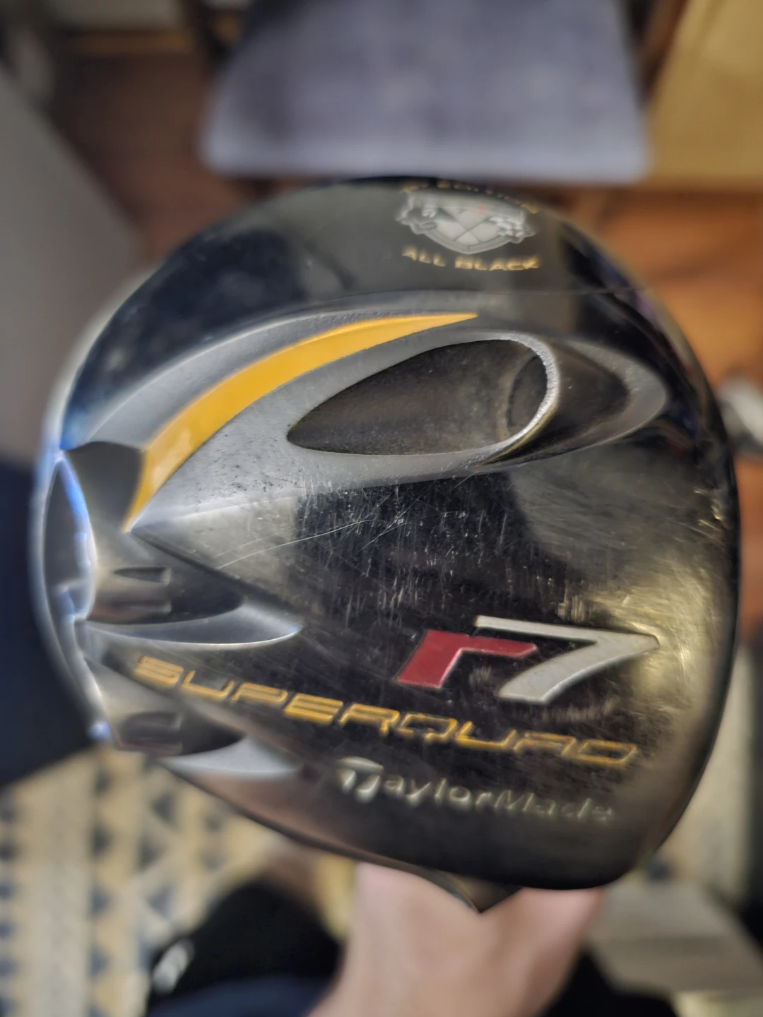 TaylorMade R7 Superquad All Black Driver - photo 5
