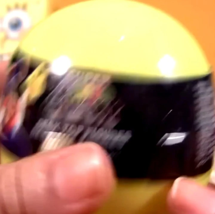 Yellow Surprise Ball Toy