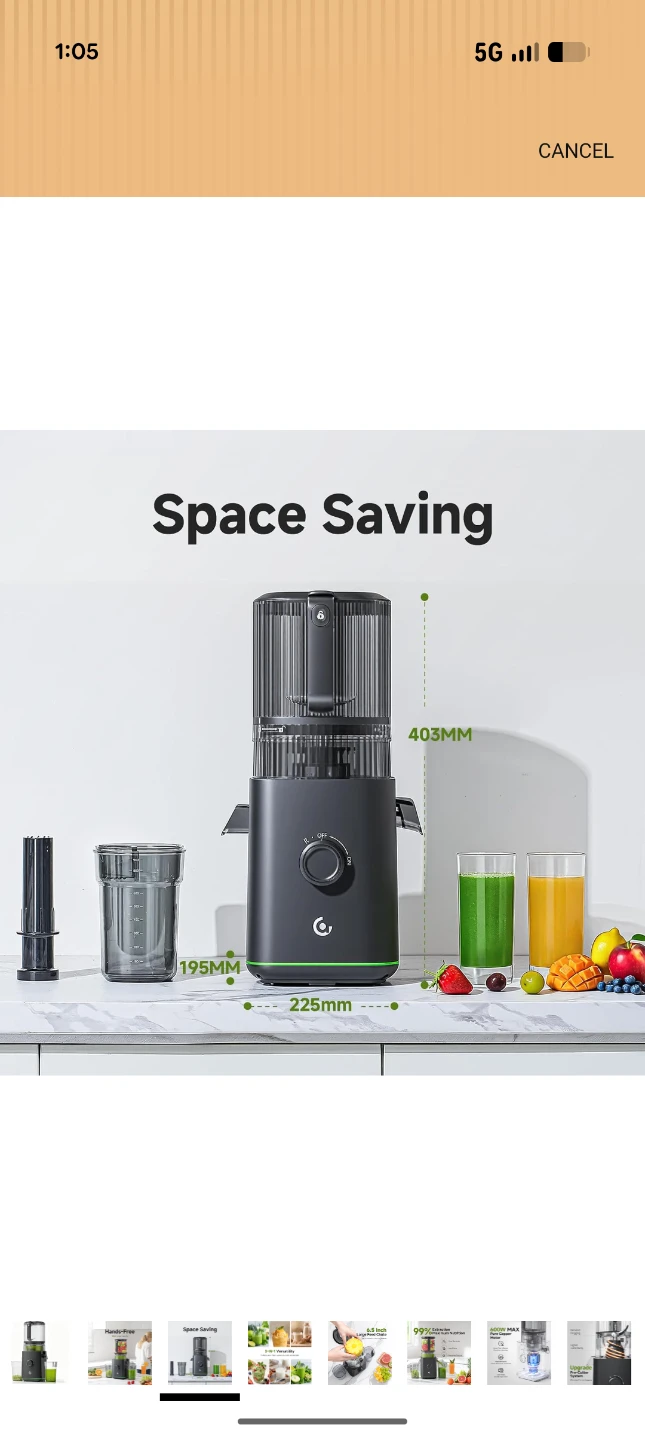3-in-1 Juicer, Sorbet and Nut Milk Maker - photo 3