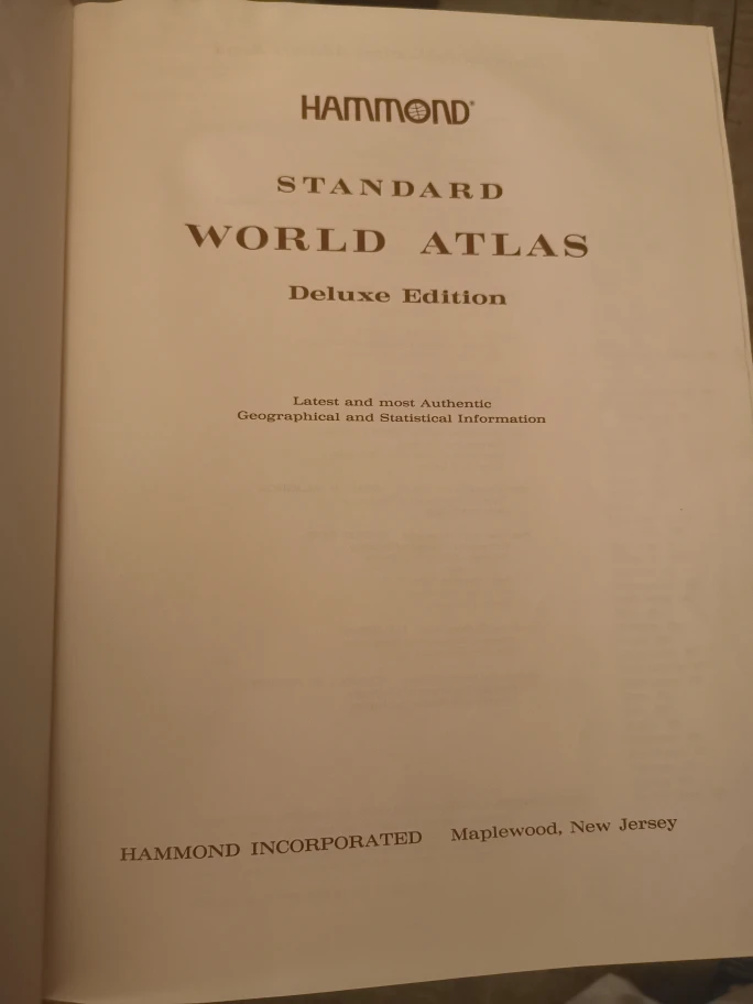 Hammond Standard World Atlas Deluxe Edition - photo 3