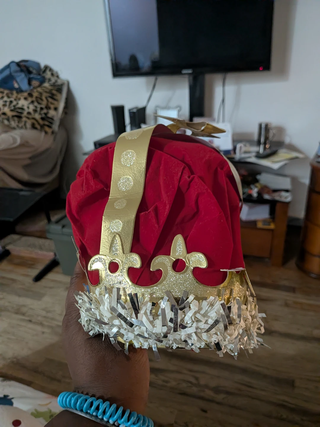 Red and Gold Crown