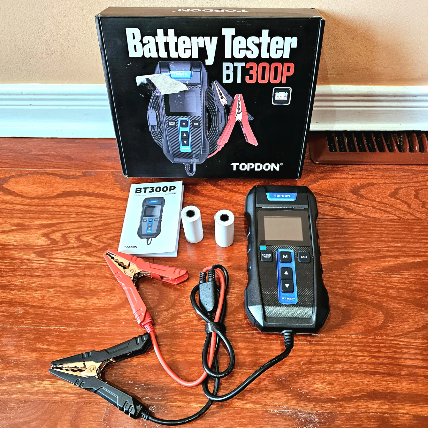 Topdon BT300P 12V/24V Car Battery Tester