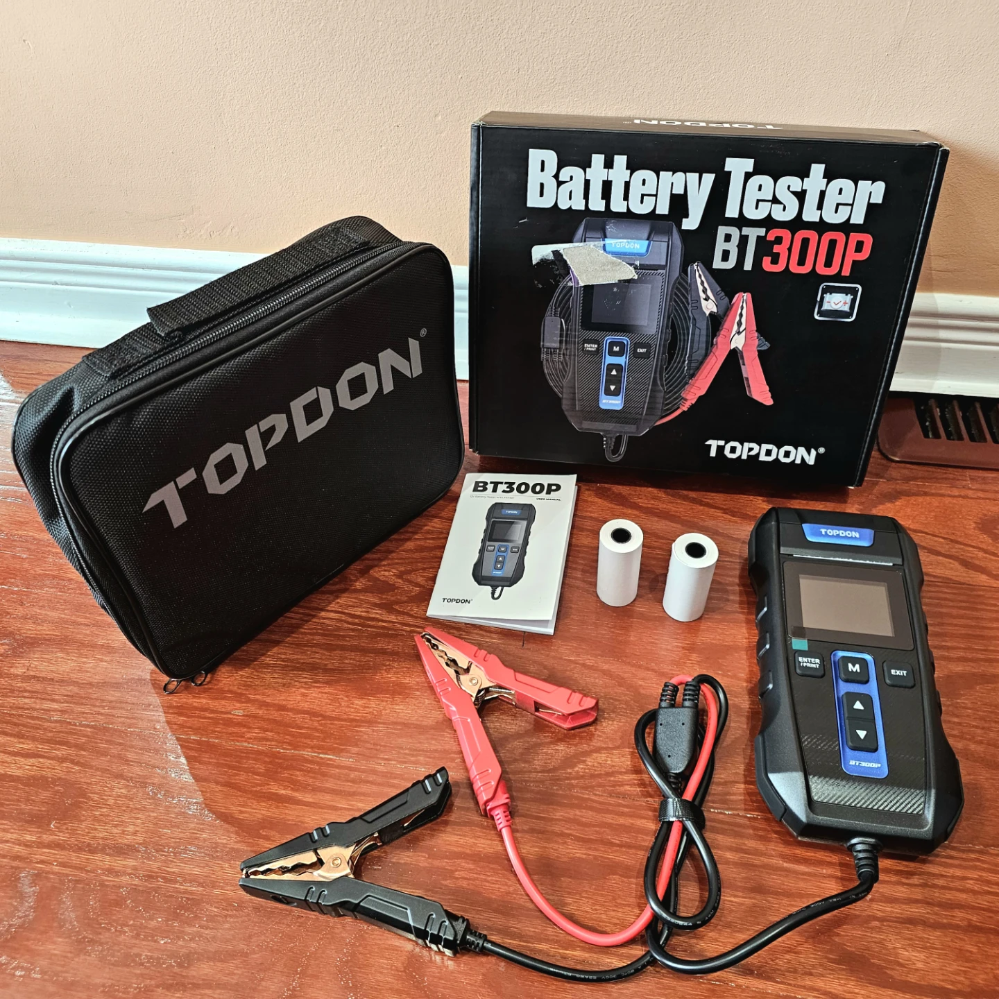 Topdon BT300P 12V/24V Car Battery Tester - photo 2