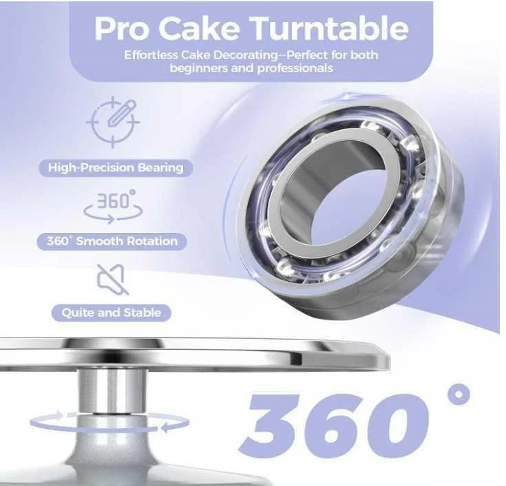 Cake Turntable Set