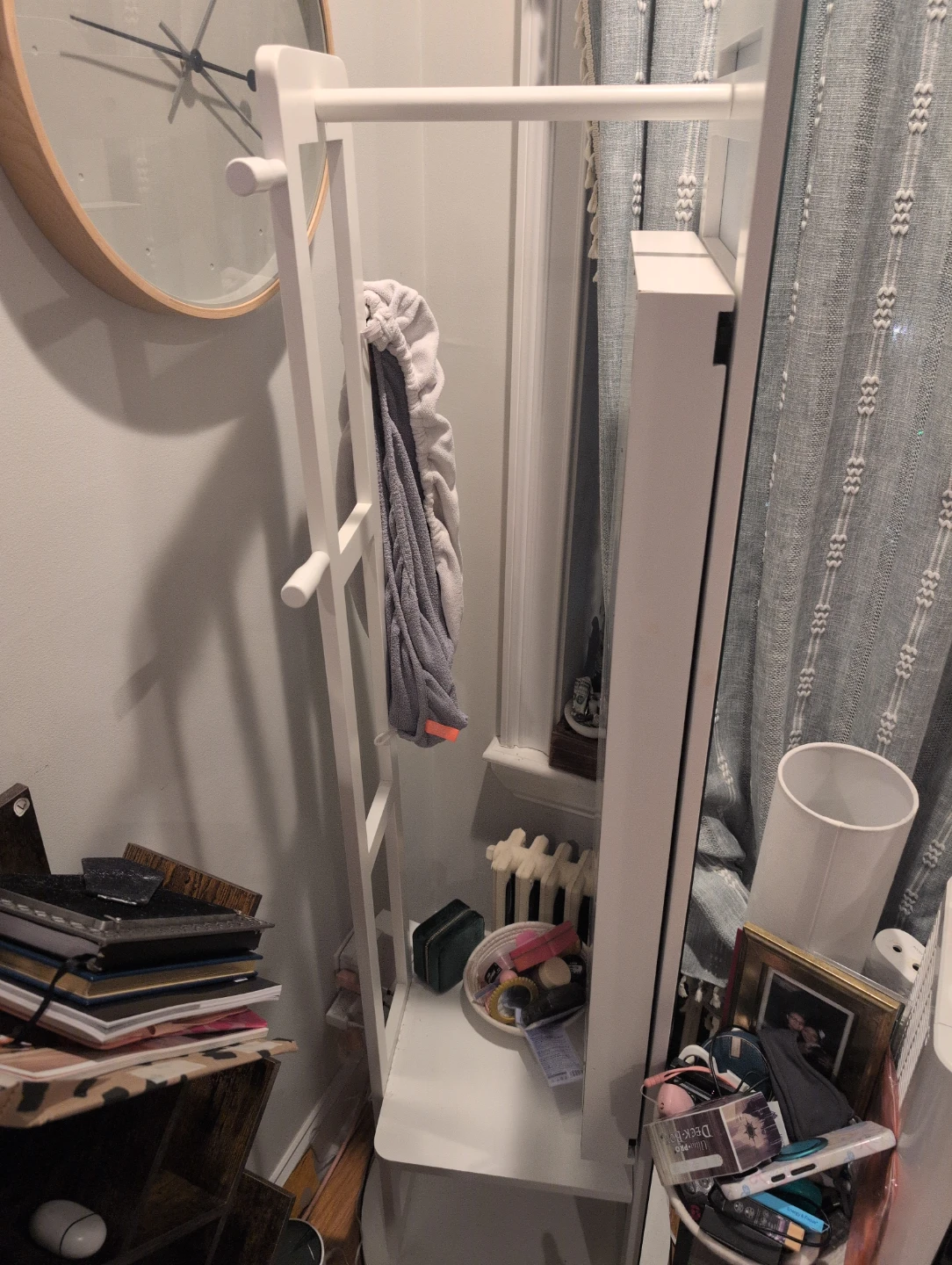White Jewelry Organizer Cabinet