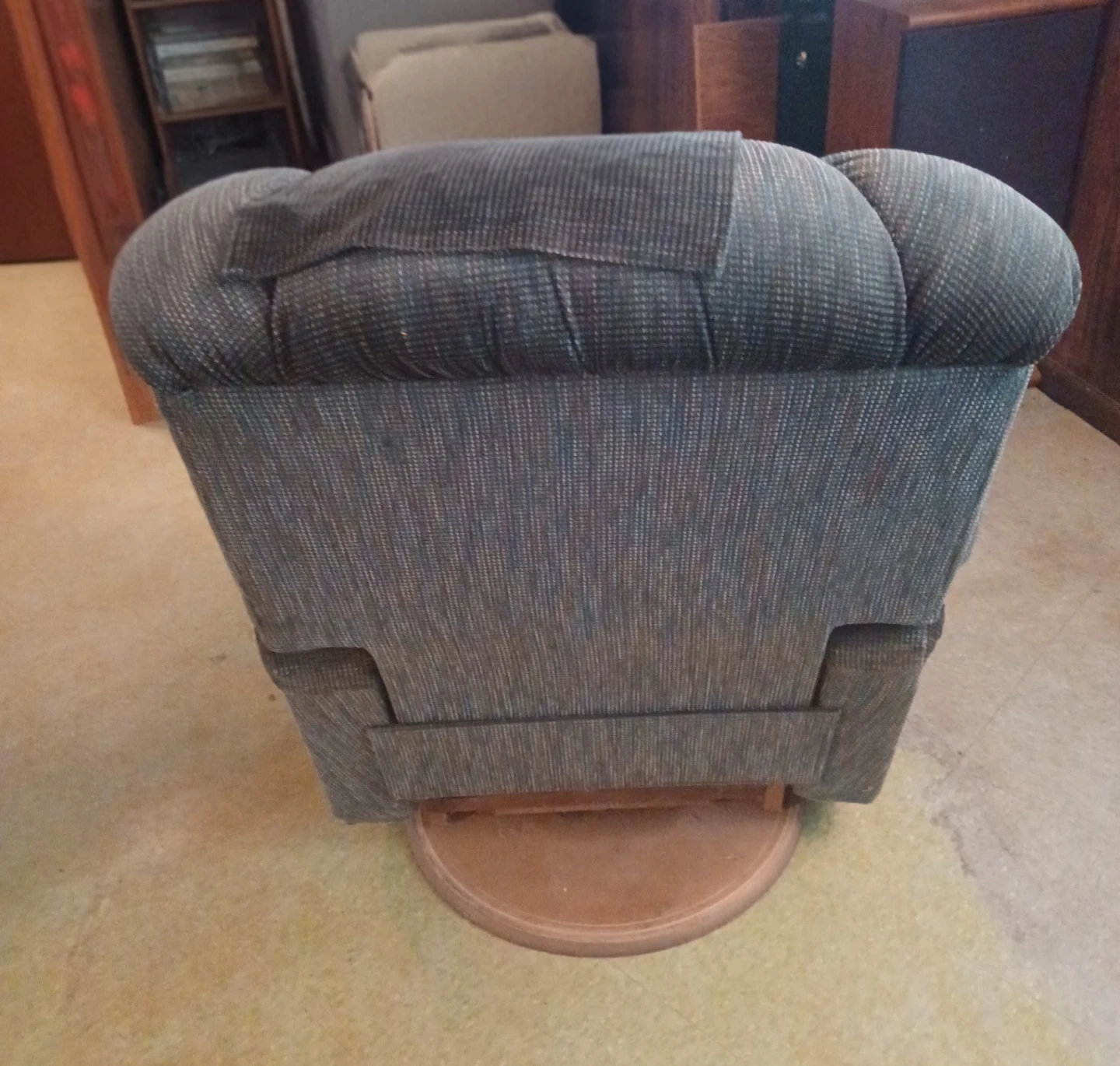 La-Z-Boy Green Swivel Rocker Recliner Chair