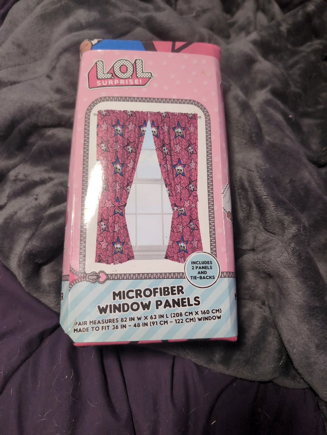 LOL Surprise Microfiber Window Panels