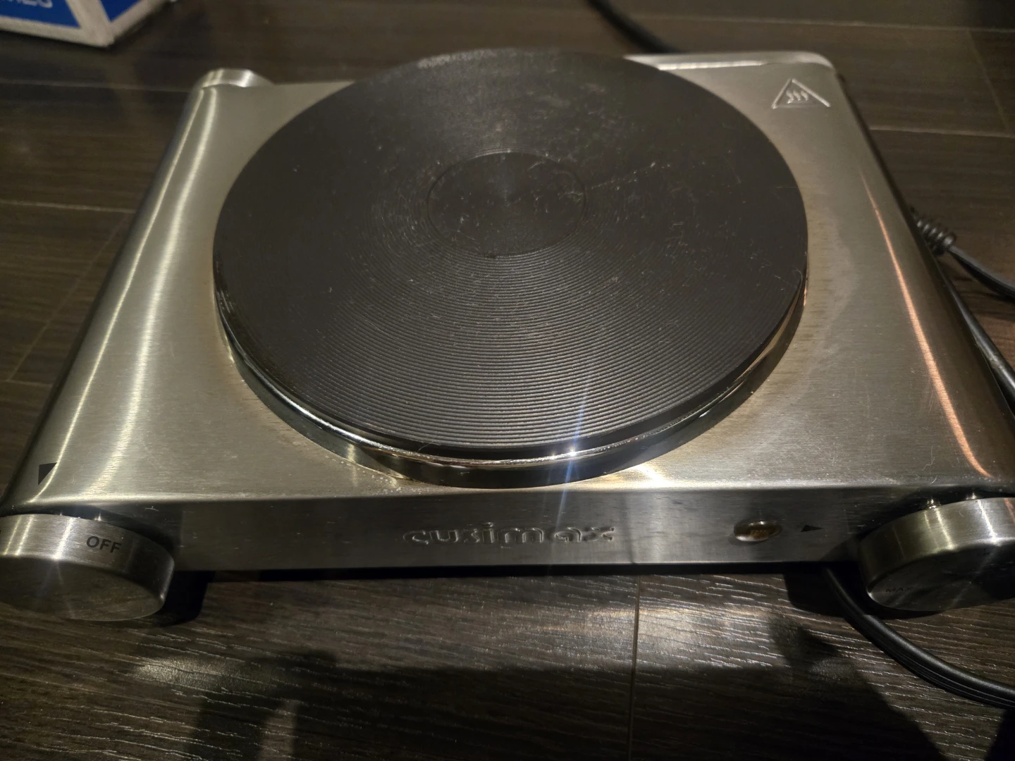 Cusimax Stainless Steel Electric Single Burner Hot Plate - photo 2
