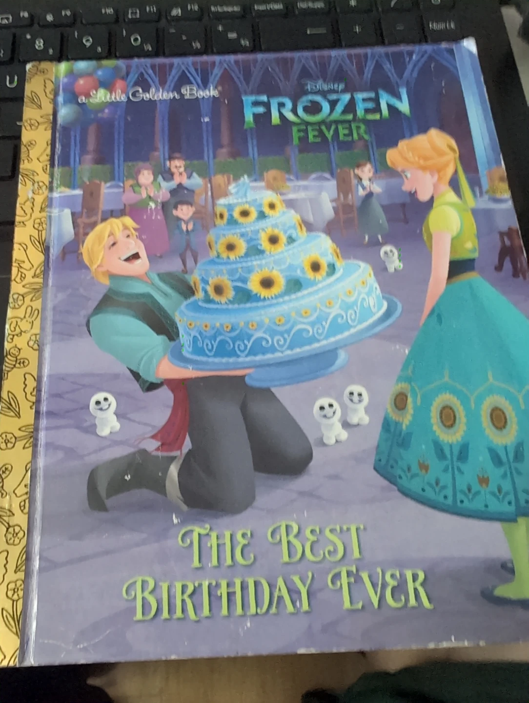 Disney Frozen Fever The Best Birthday Ever Little Golden Book