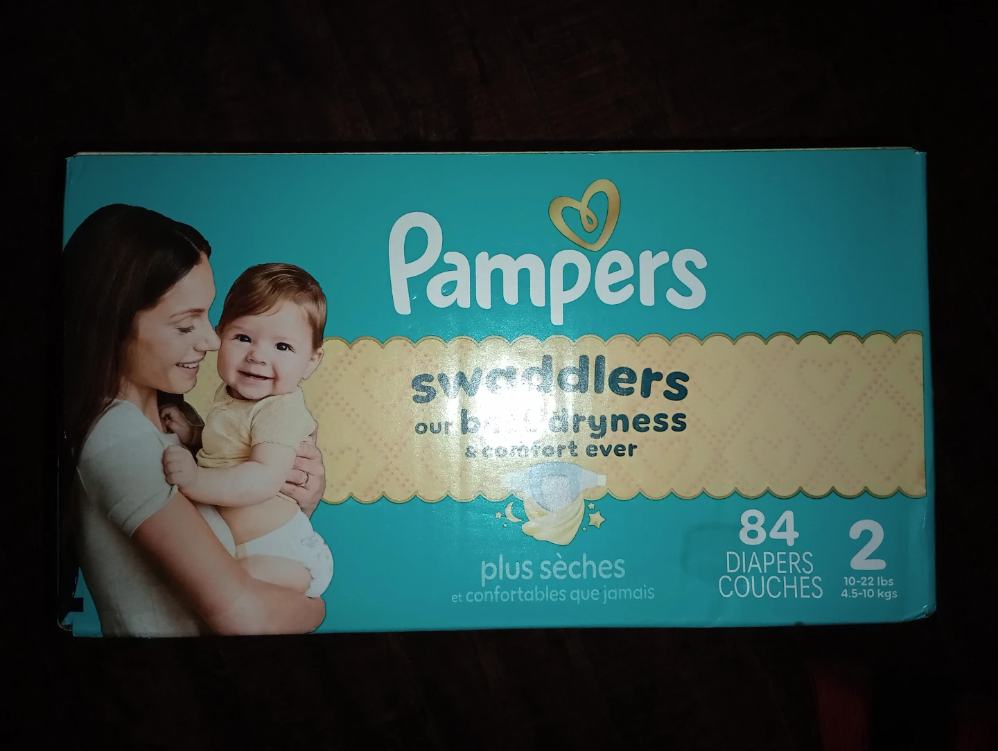 Pampers Swaddlers Diapers Size 2 (84 Count)