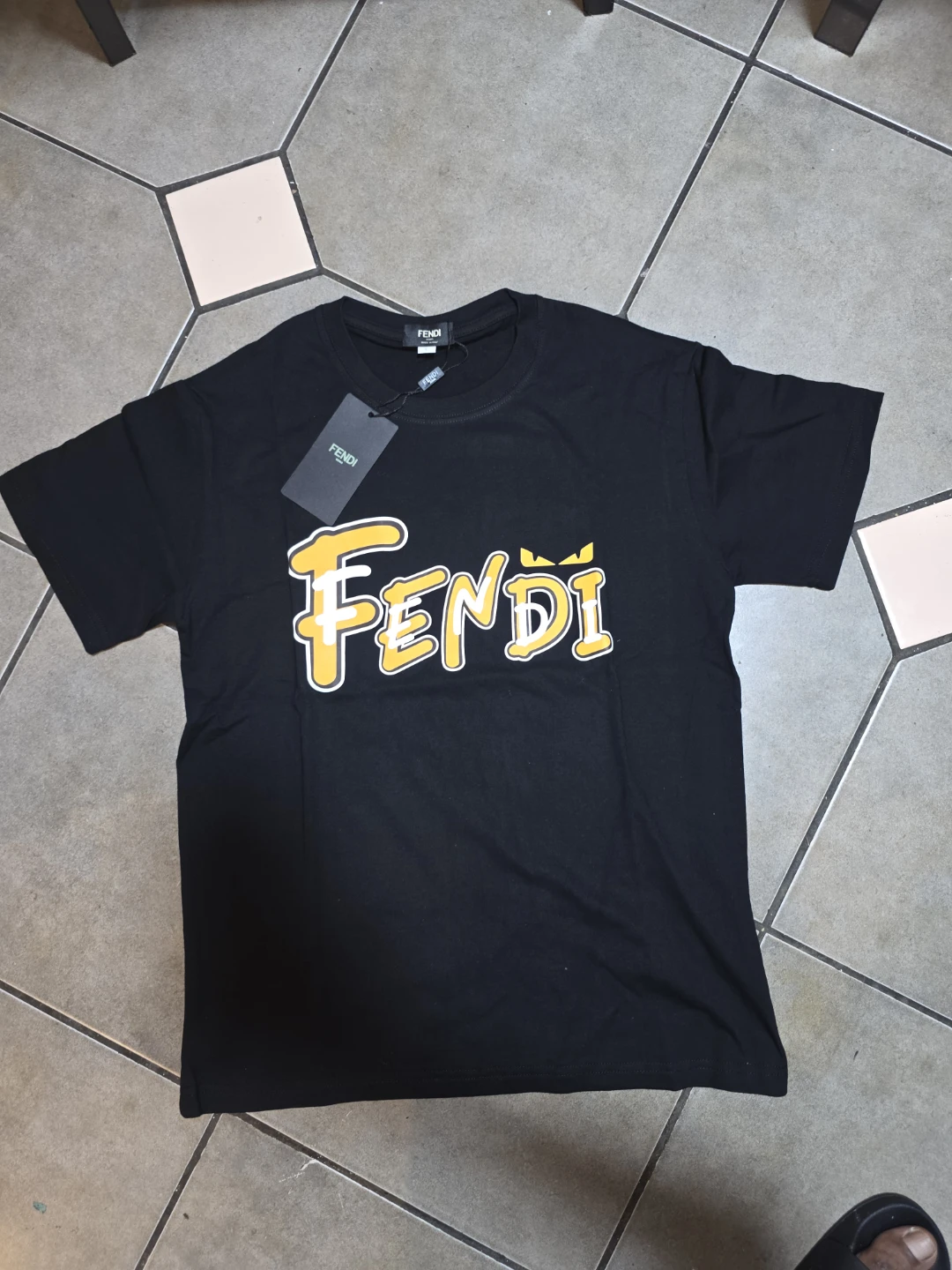 Black Fendi T-Shirt