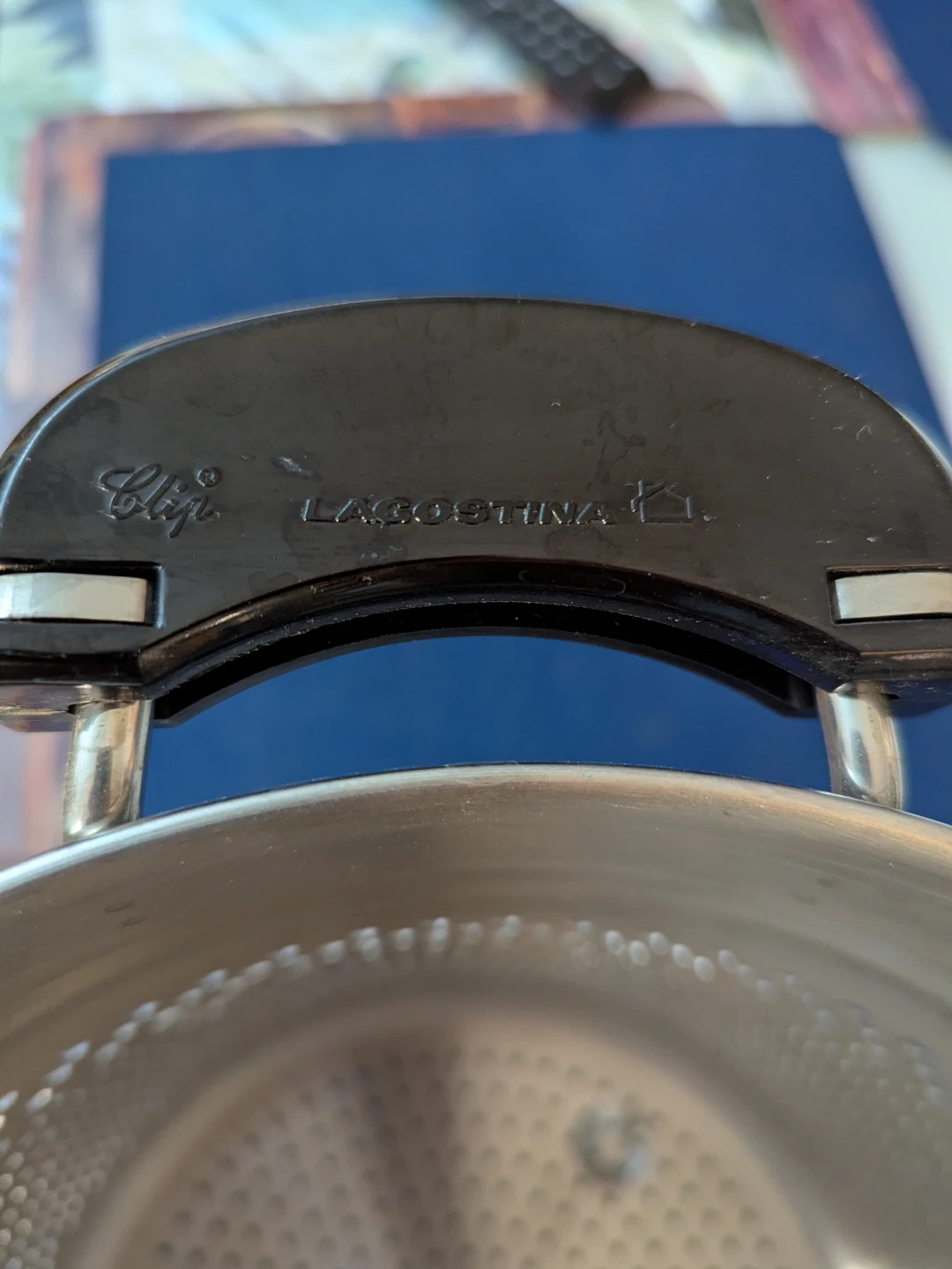 Lagostina Stainless Steel pasta strainer insert - photo 3