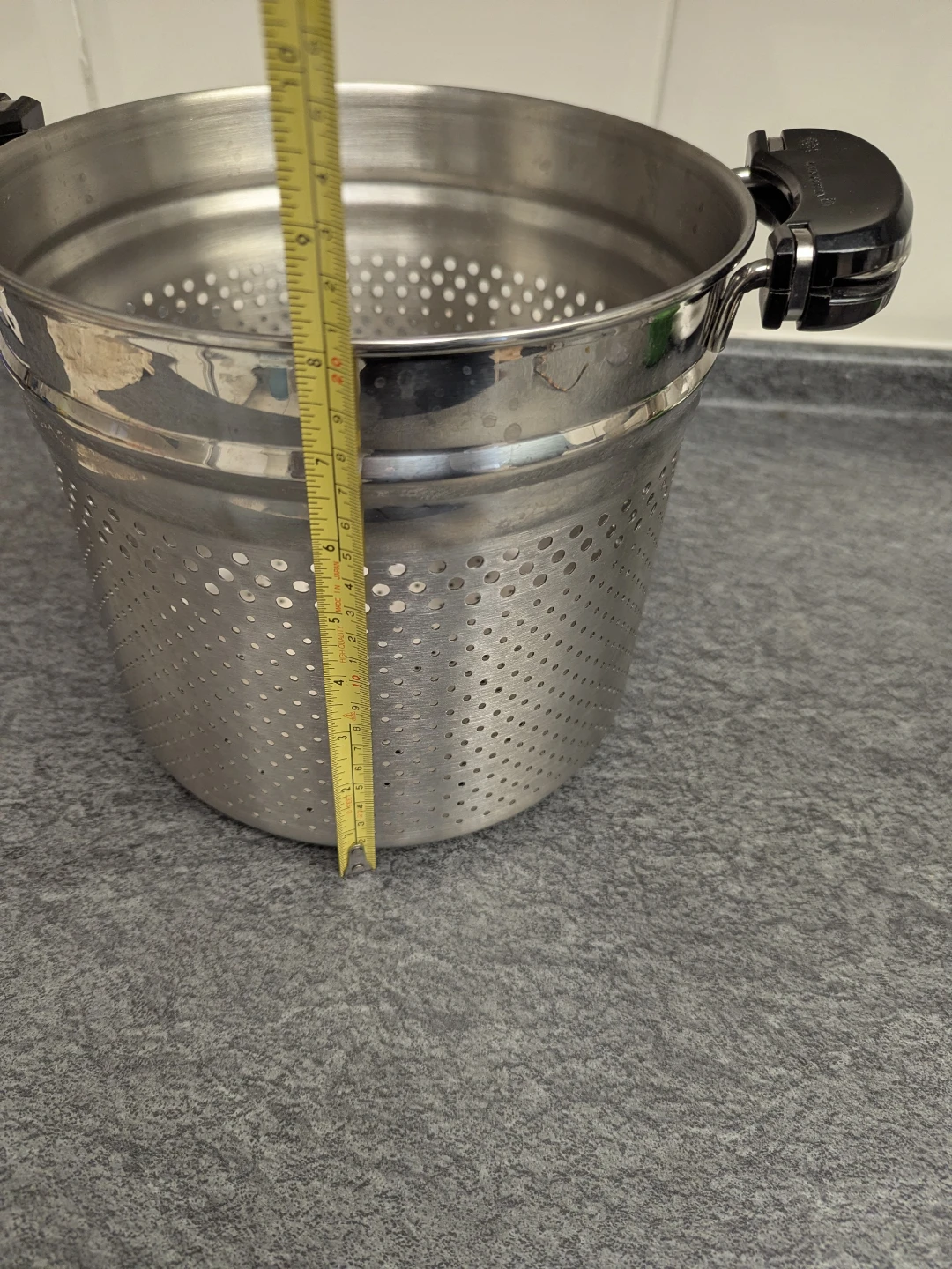 Lagostina Stainless Steel pasta strainer insert - photo 5