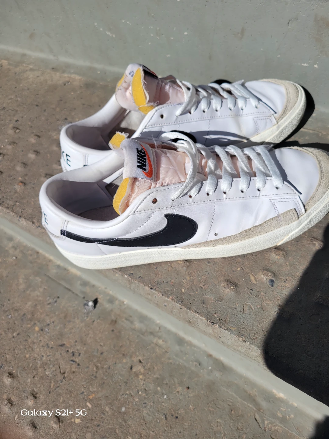 Nike Blazer Low '77 Vintage White Black Men's Size 9 - photo 3