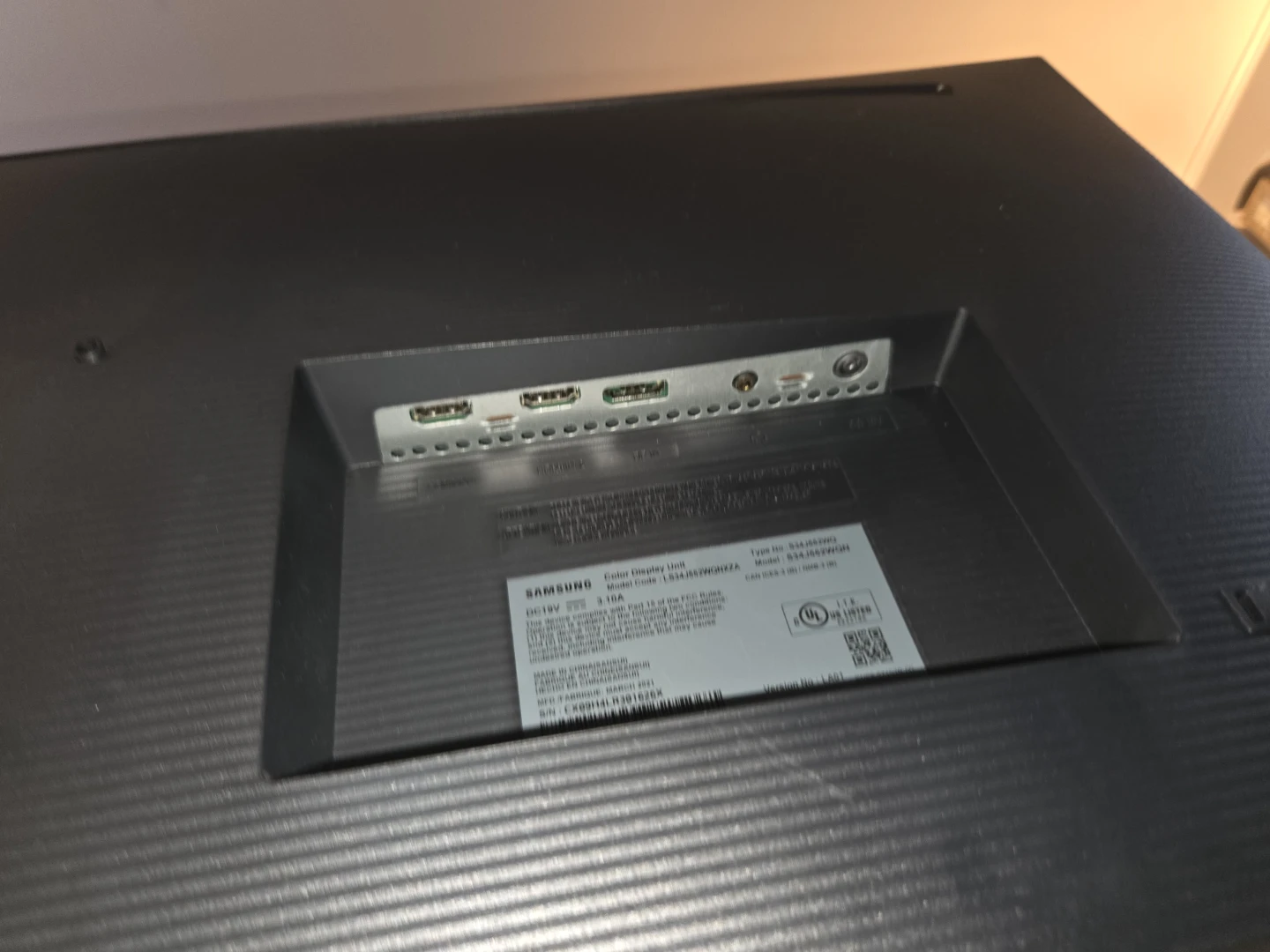 Samsung 34-inch Ultrawide Monitor