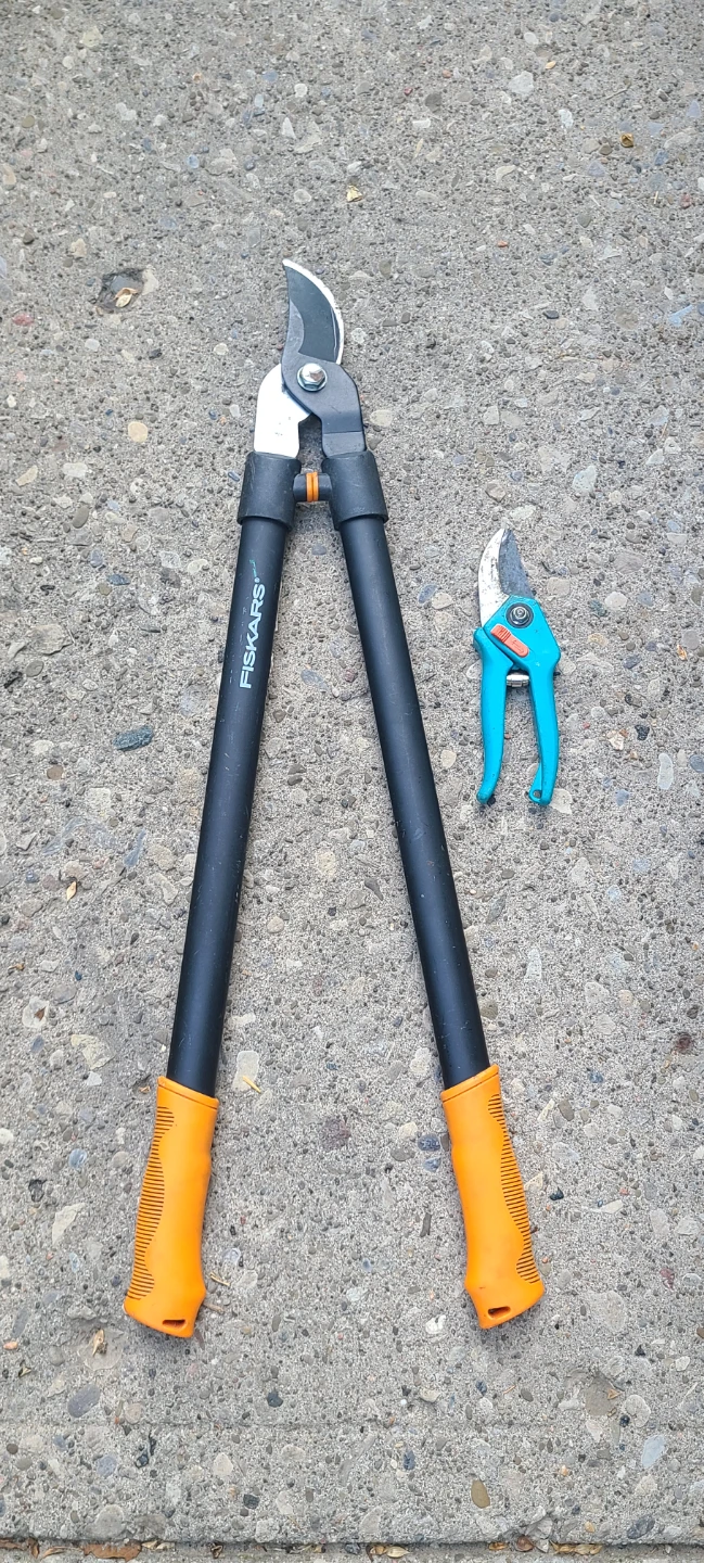 Fiskars Garden Loppers & Gardena Pruning Shears