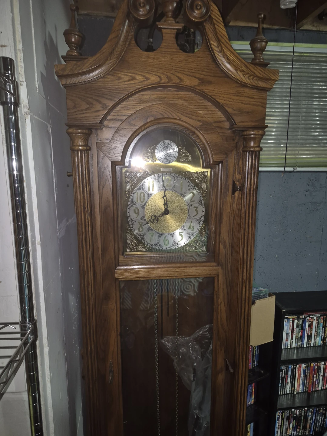 Oak Grandfather Clock