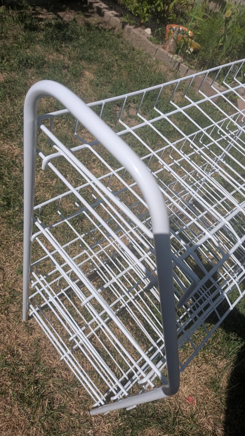 White 4-Tier Wire Shelf Unit shoe rack - photo 5