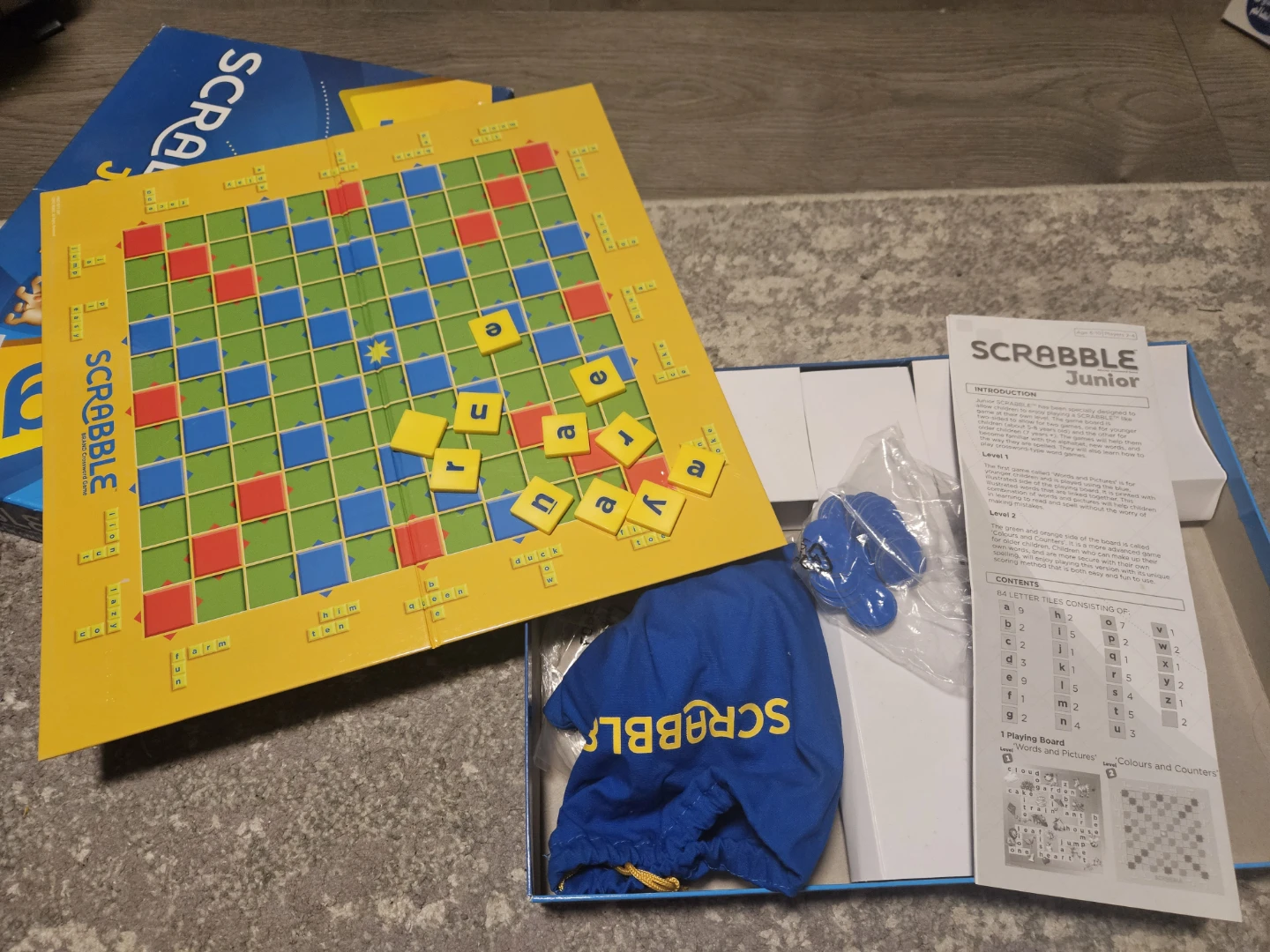 Scrabble Junior Board Game - photo 3