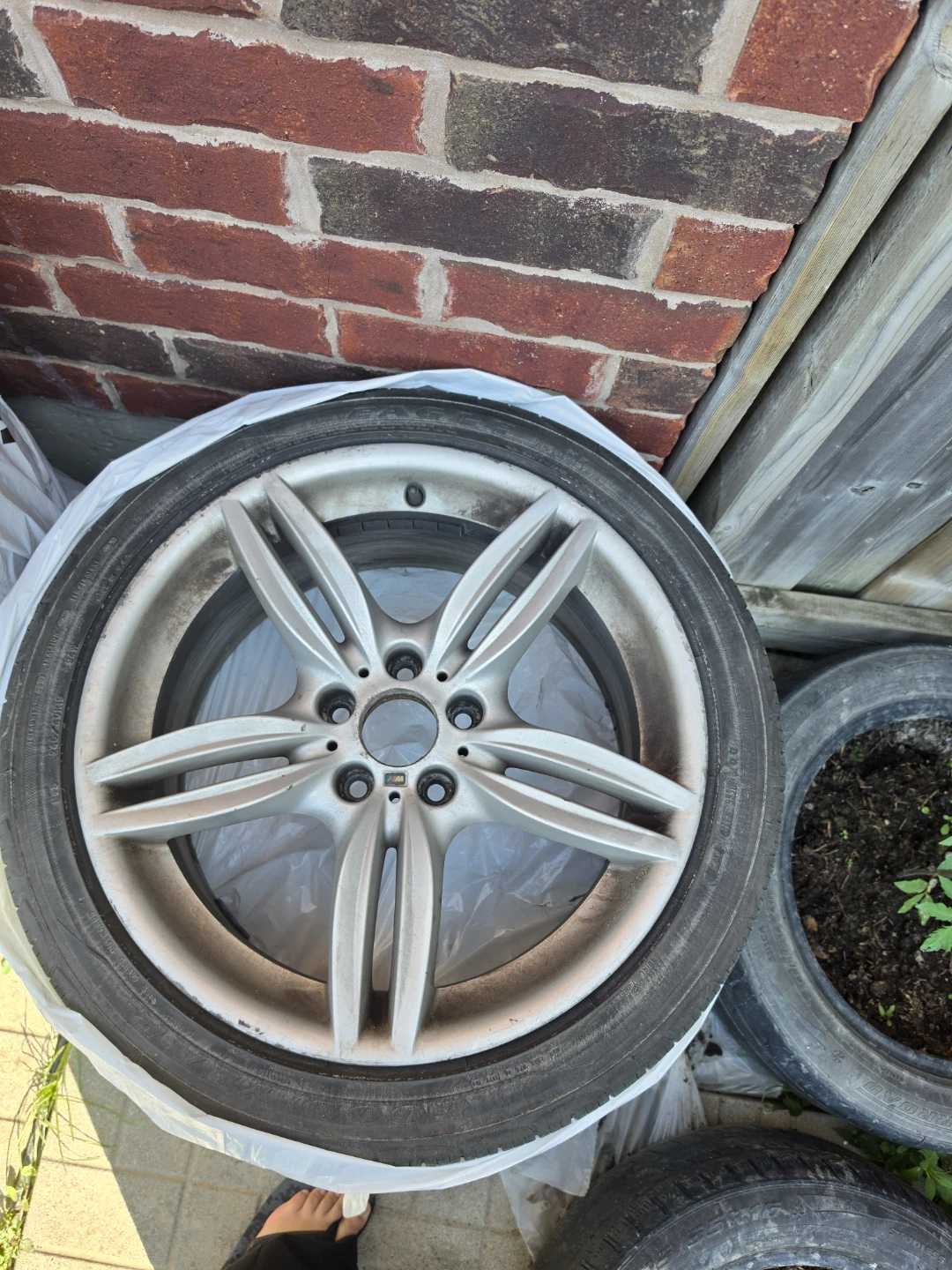 BMW tires with rim—-P245/40R19 Tires (Set of 4) - photo 3