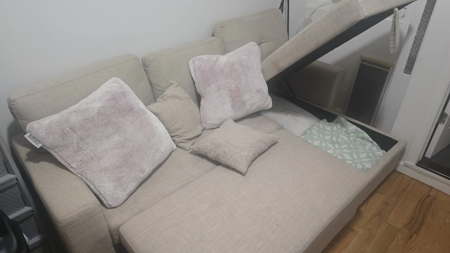 Sectional Sofa with Storage Chaise - photo 2