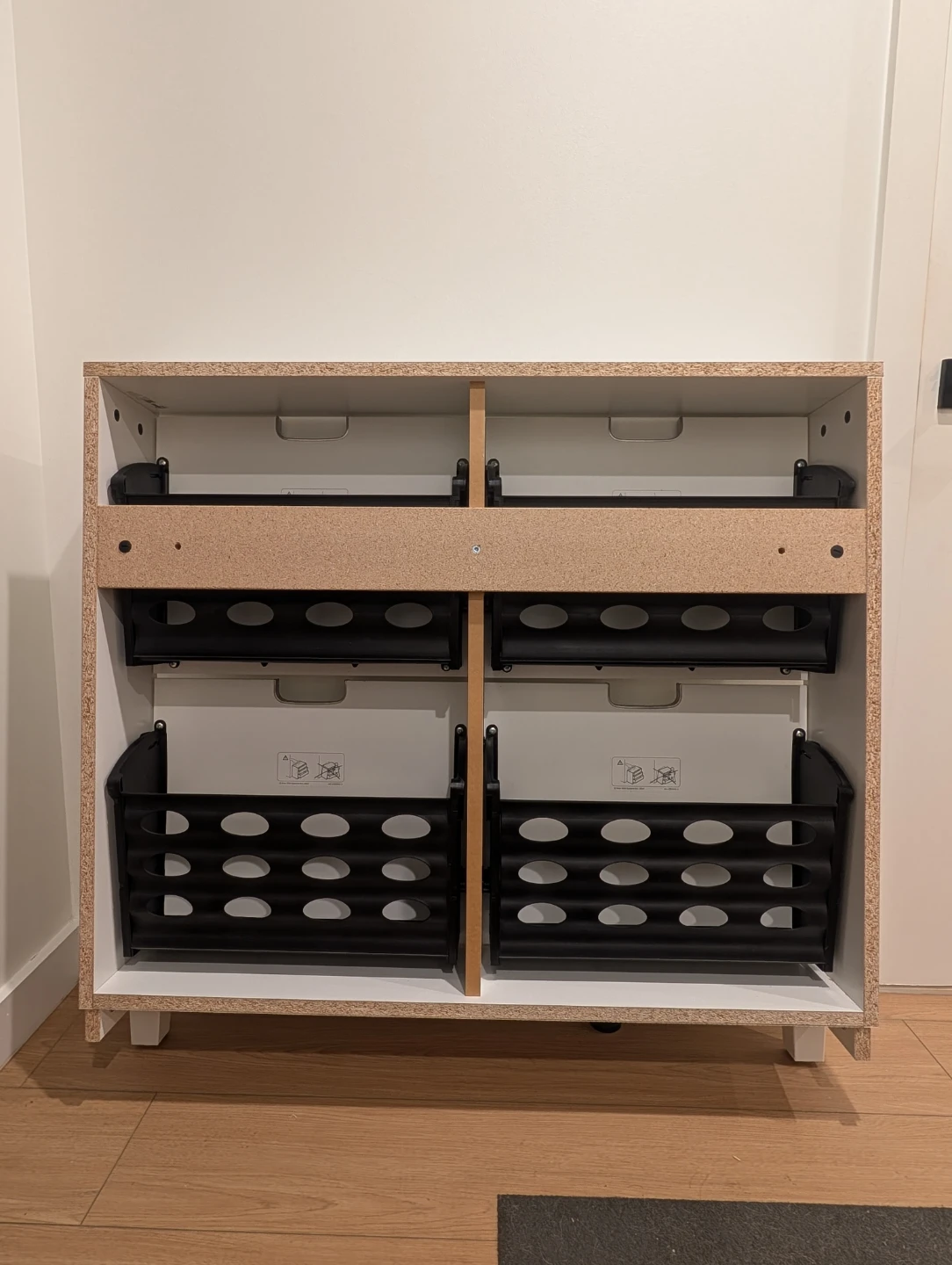 IKEA STÅLL 4-Compartment Shoe Cabinet - photo 3