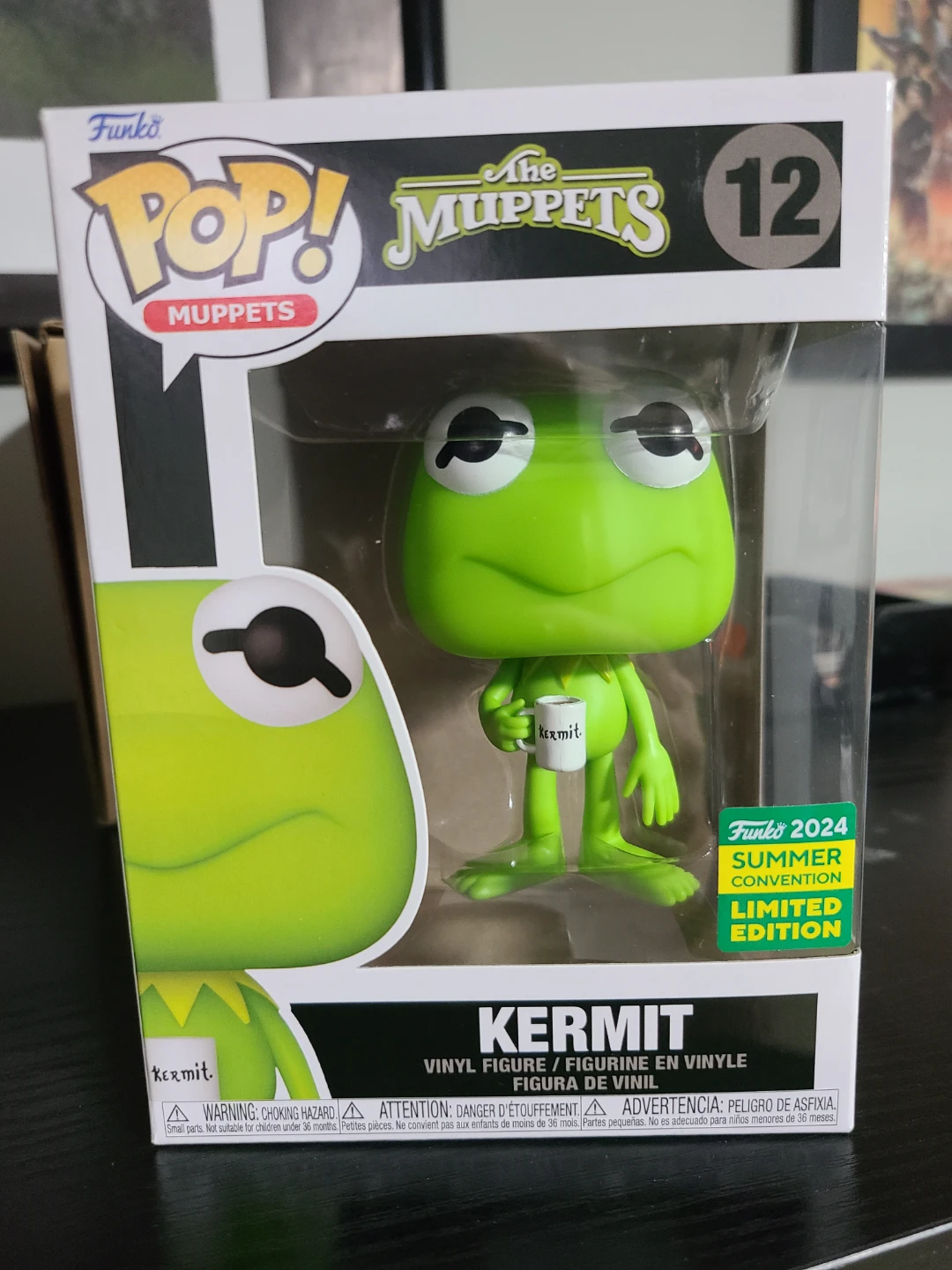 Kermit SDCC Funko Pop Shared Exclusive