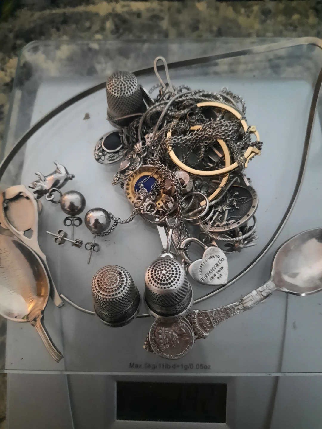 Assorted Sterling Silver Jewellery & Collectibles - 142g - photo 2