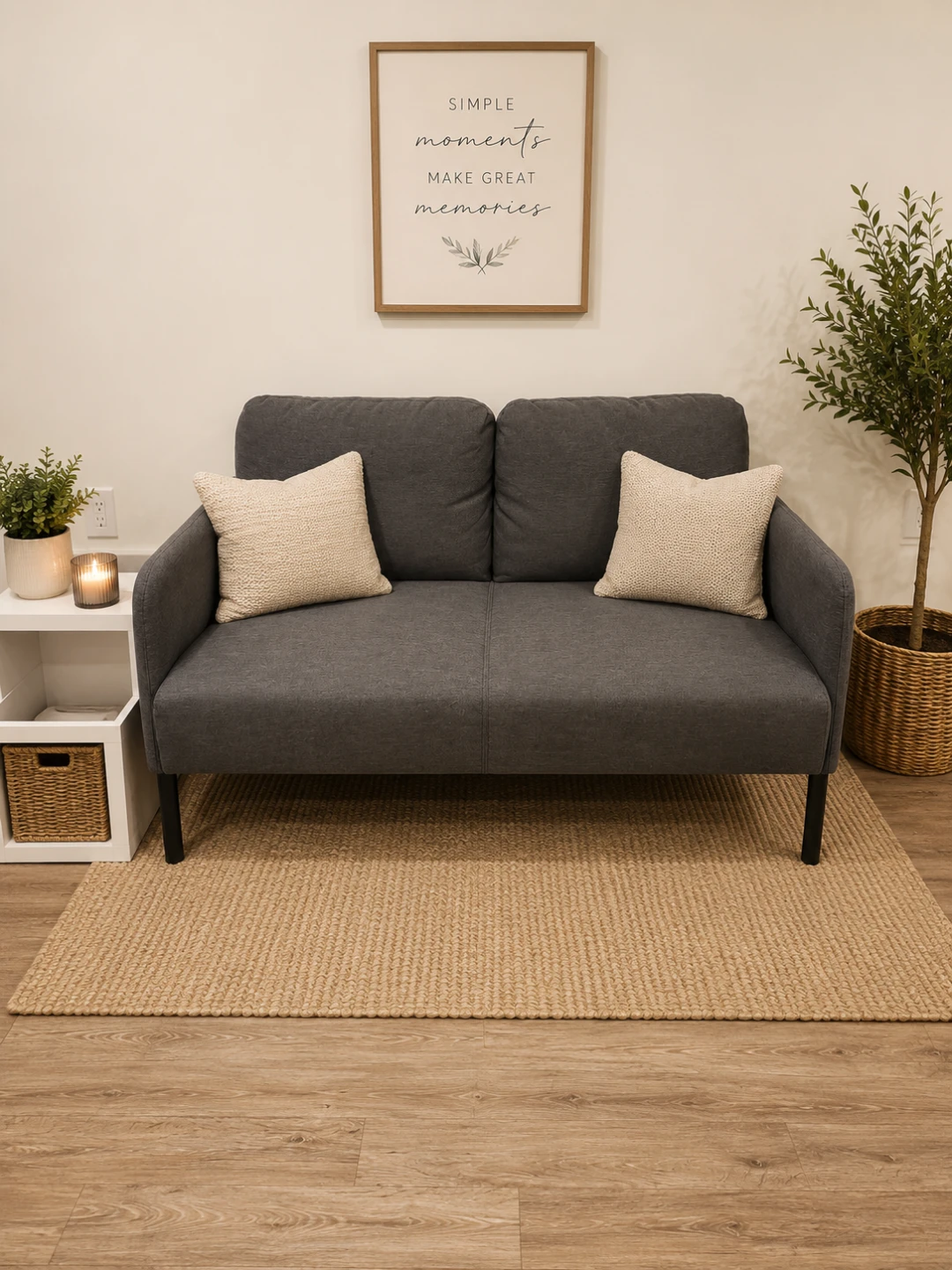 IKEA Grey Loveseat – Great Condition