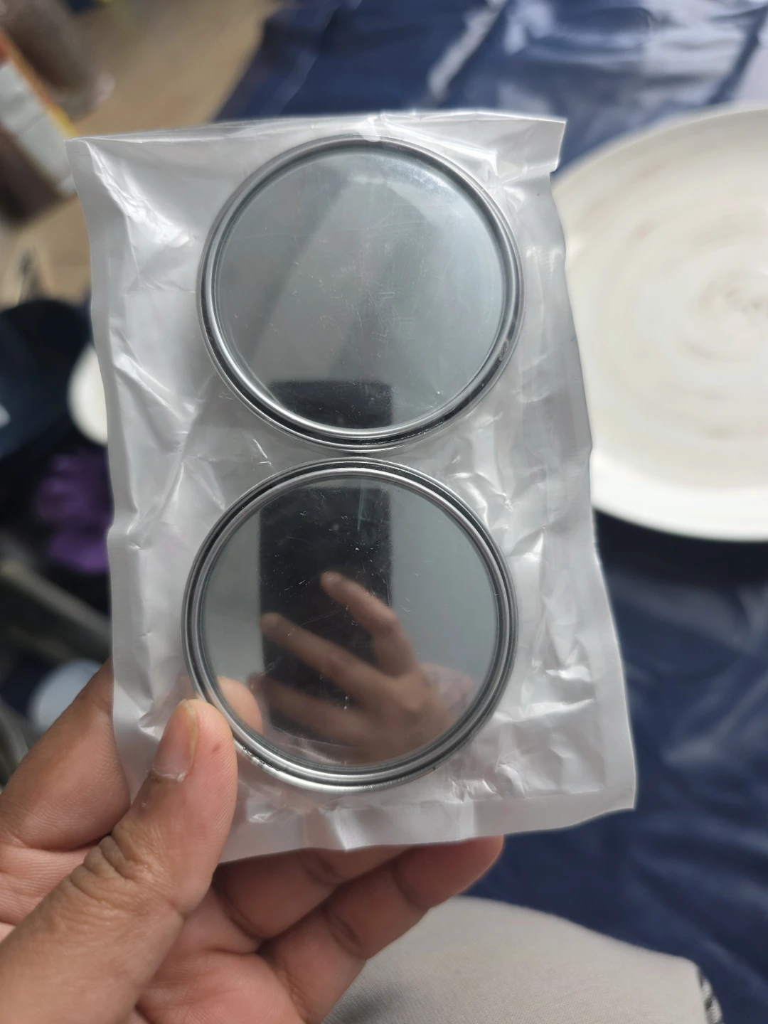 Two Round Mirrors - photo 2