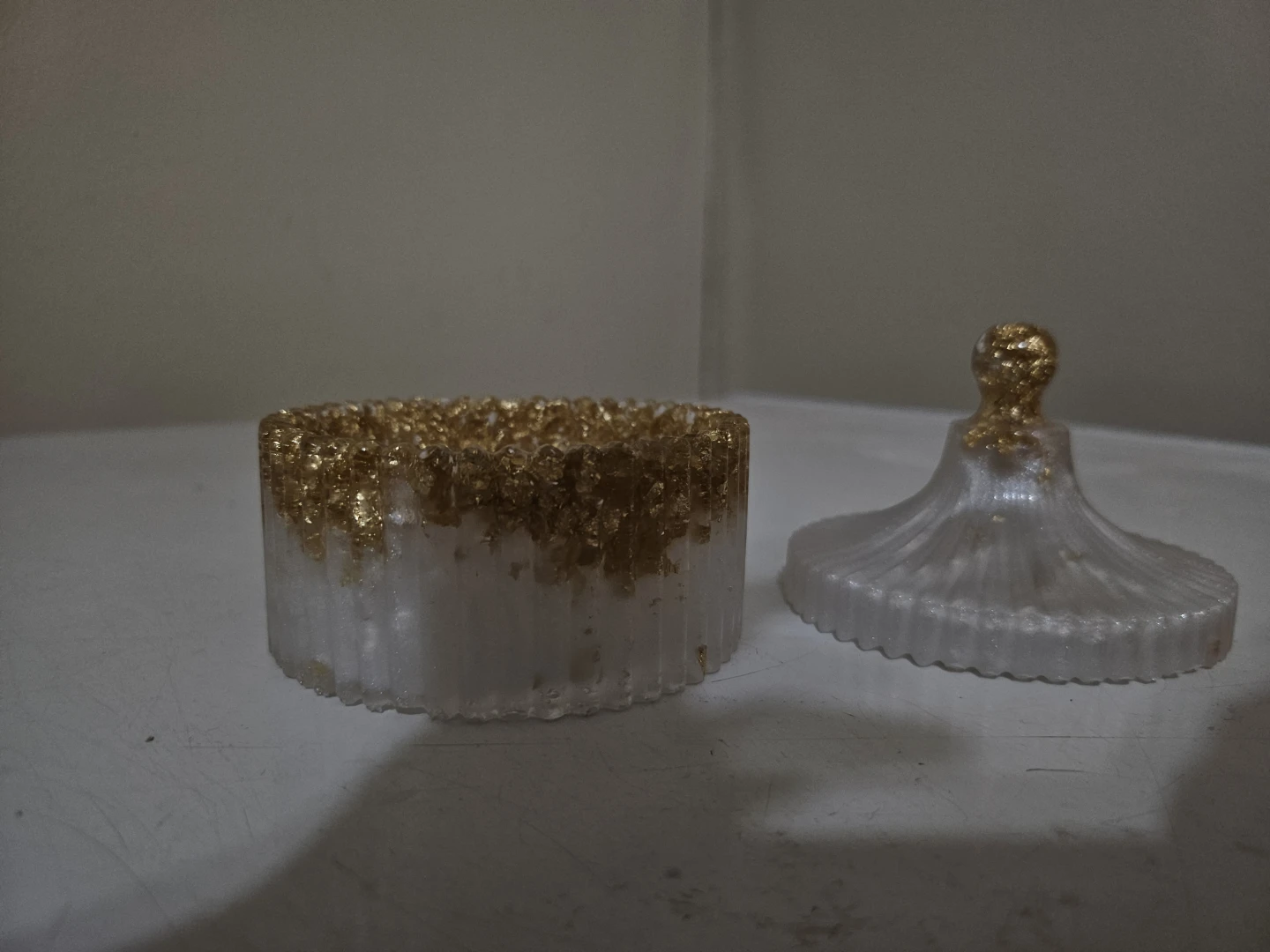 Decorative Trinket Jar with Lid - photo 3