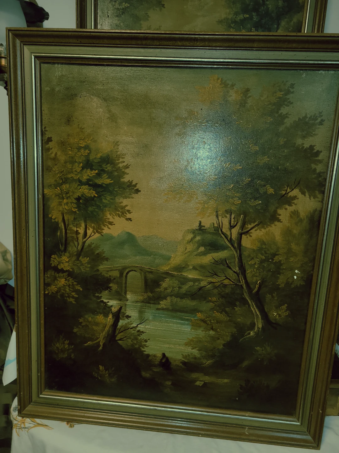 Vintage Landscape Painting - photo 4
