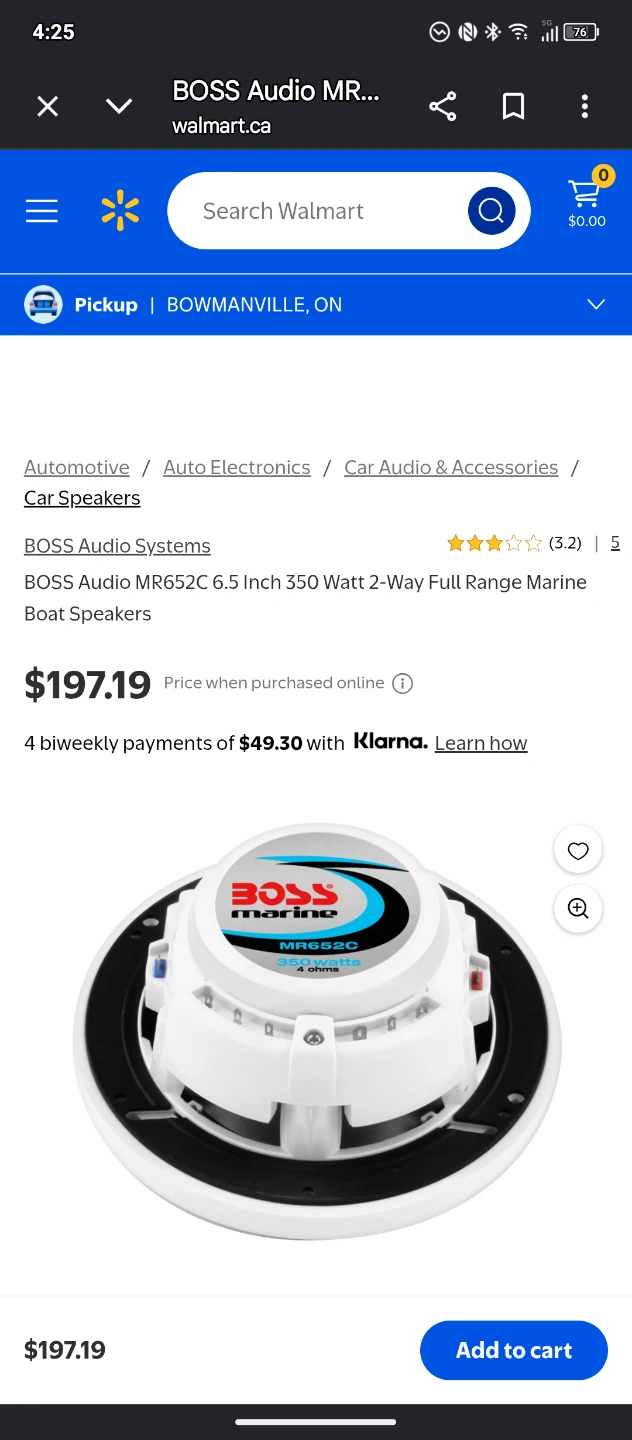 BOSS Audio MR652C 6.5 Inch 350 Watt Marine Speakers - photo 2
