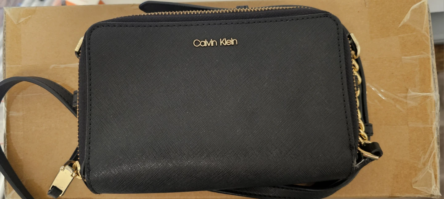 Calvin Klein Black Crossbody Purse