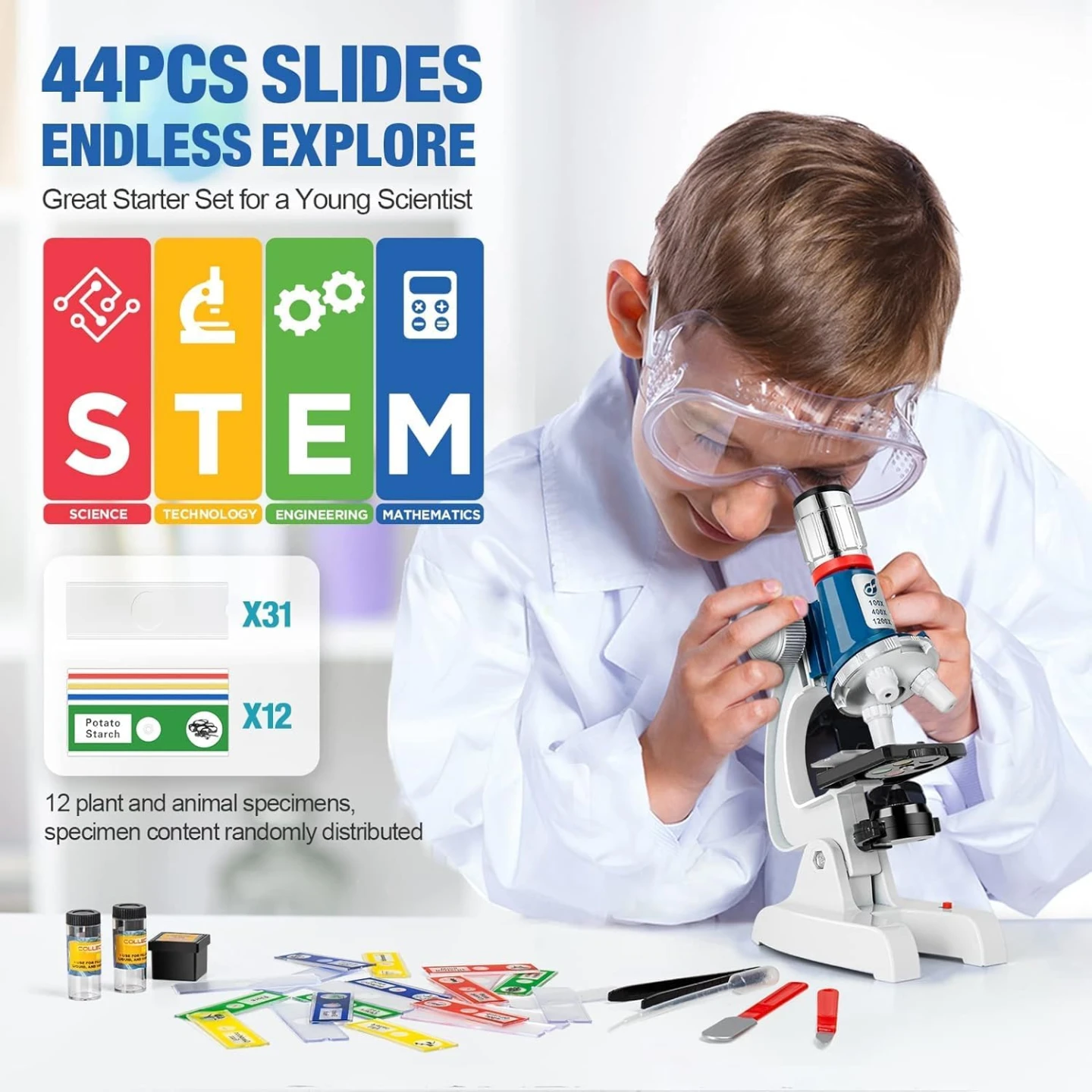 Educational Microscope Kit with Case - photo 2